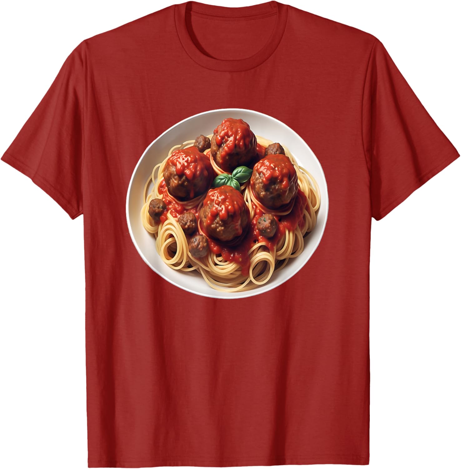 Spaghetti and Meatballs T-Shirt Fun Foodie Apparel for Pasta Lovers - 17