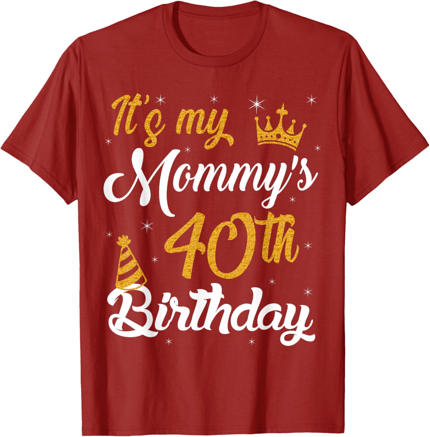 Happy 40th Birthday Mommy 1985 T-Shirt Fun Gift for Mom’s Special Day - 8