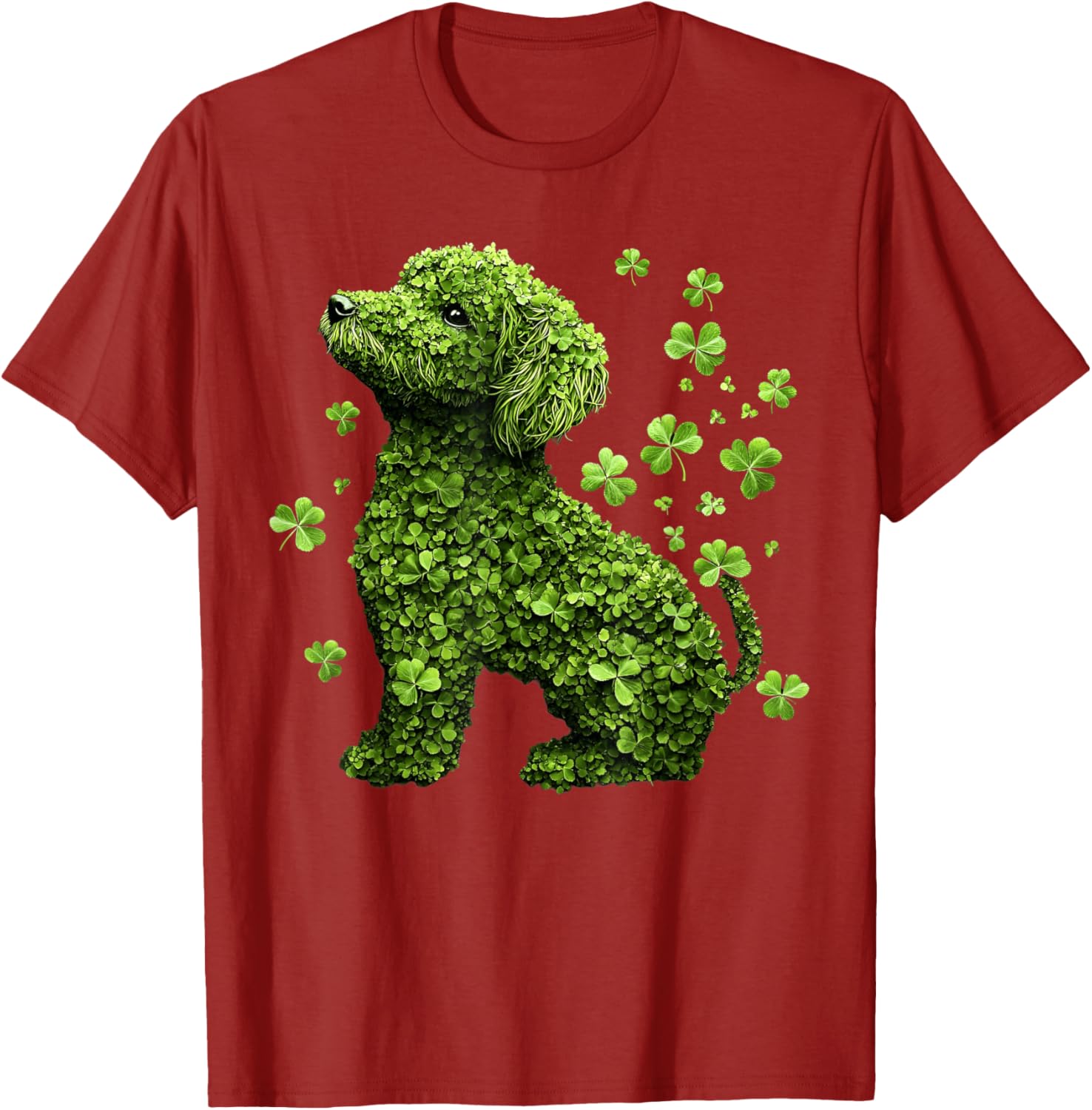 Shamrock Poodle T-Shirt for St. Patrick's Day Fun for All Ages - 5