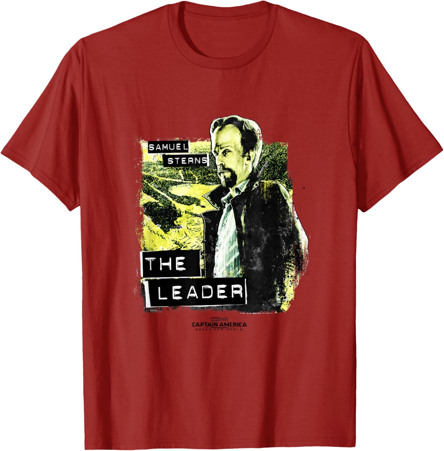 Marvel Captain America Brave New World Samuel Sterns Leader T-Shirt for Fans - 22