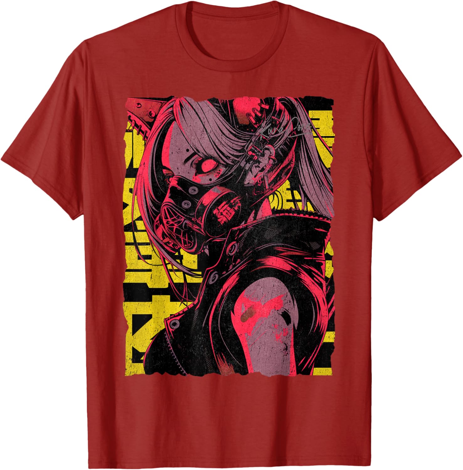 Japanese Cyberpunk Y2K Techwear Anime T-Shirt for Streetwear Lovers - 14