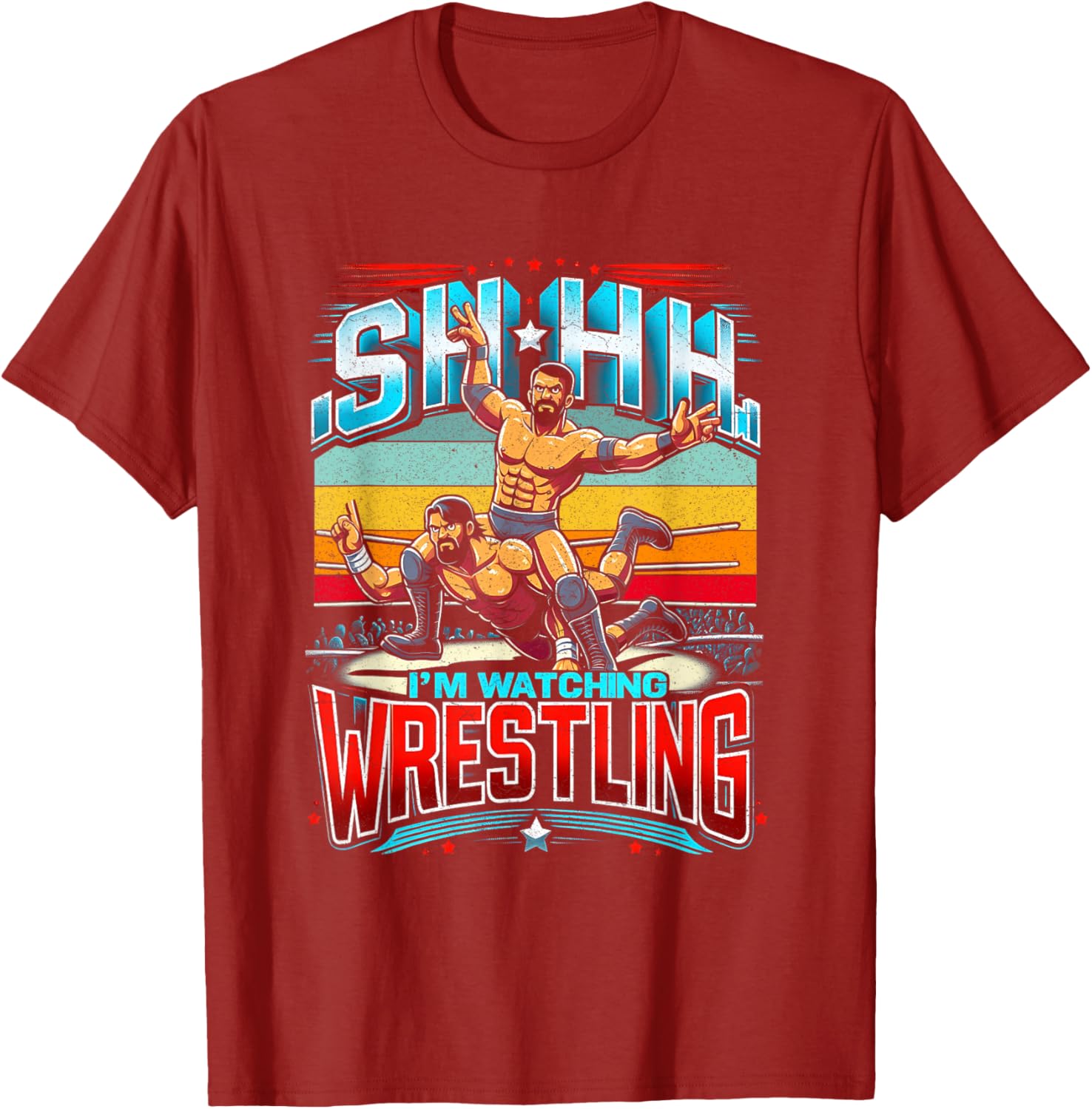 Watch Wrestling with Style - Sport Performance T-Shirt for Fans - 8