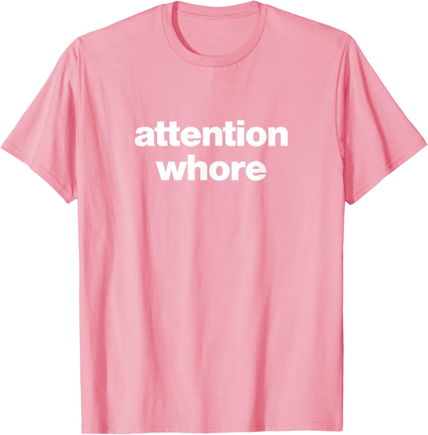 Y2K Aesthetic Attention Whore Graphic T-Shirt for Trendy Style - 23