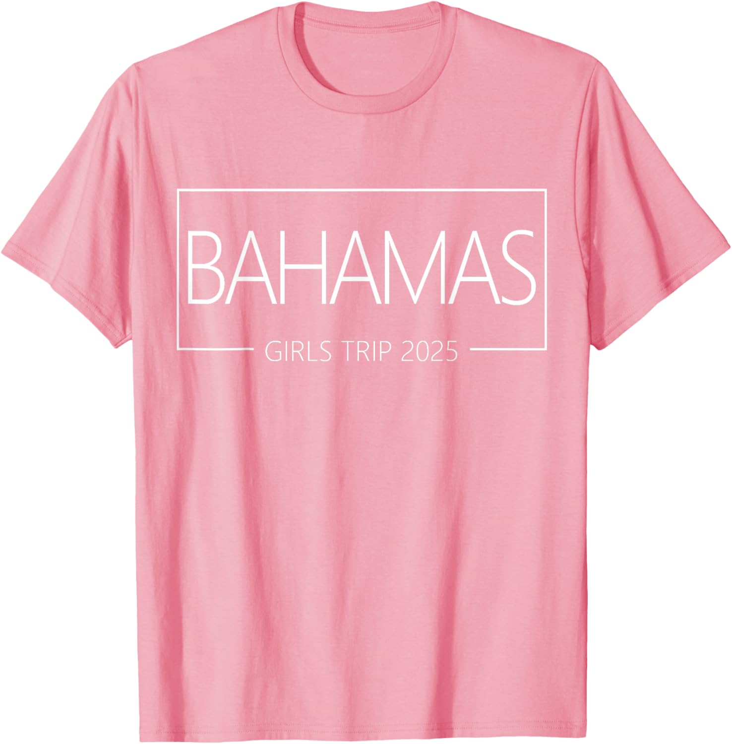 Girls Trip Bahamas 2025 T-Shirt for Women's Birthday Weekend Squad - 12