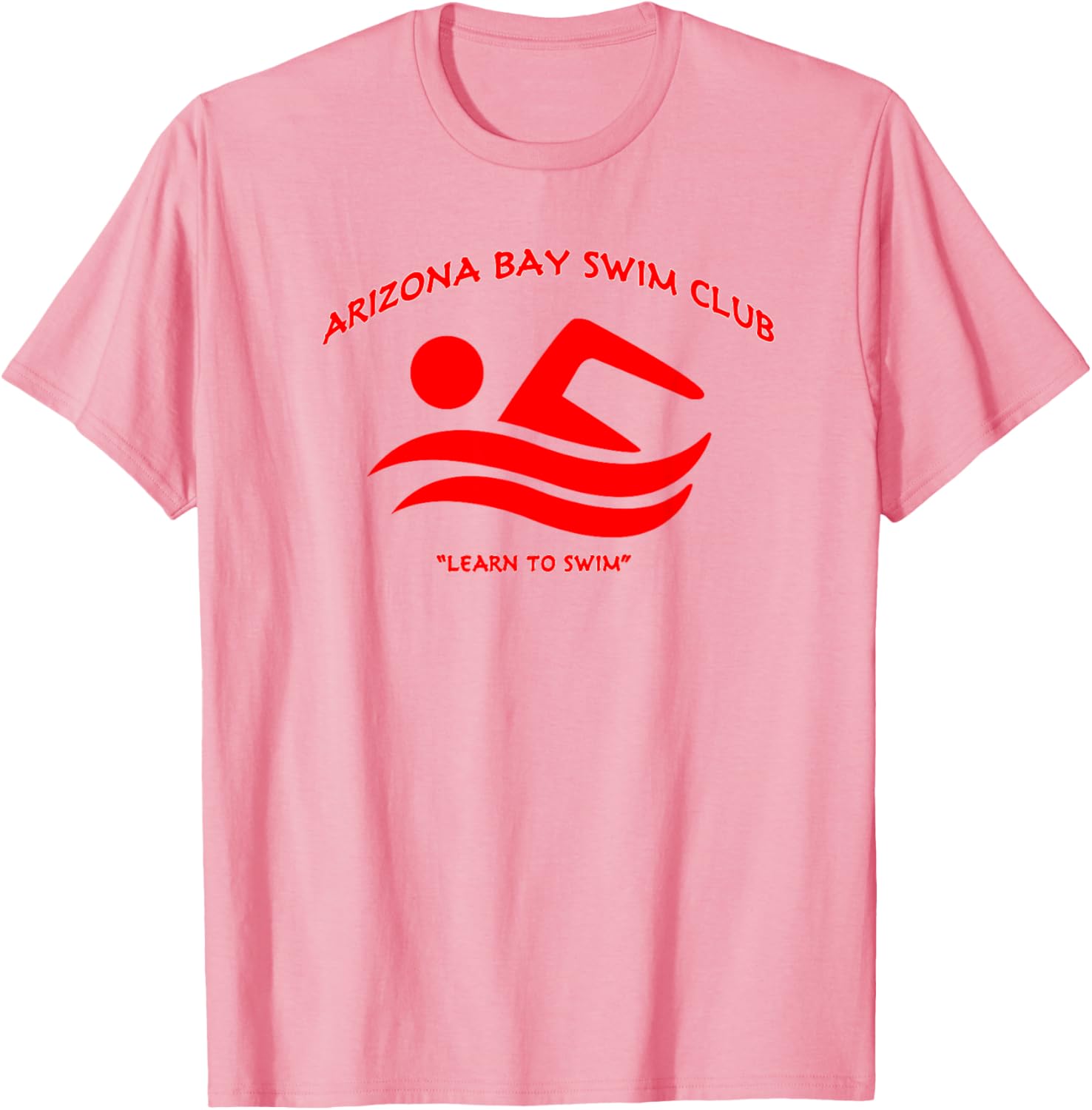 Red Swim Club Bay Arizona T-Shirt - Stylish Swimwear Apparel for All - 15
