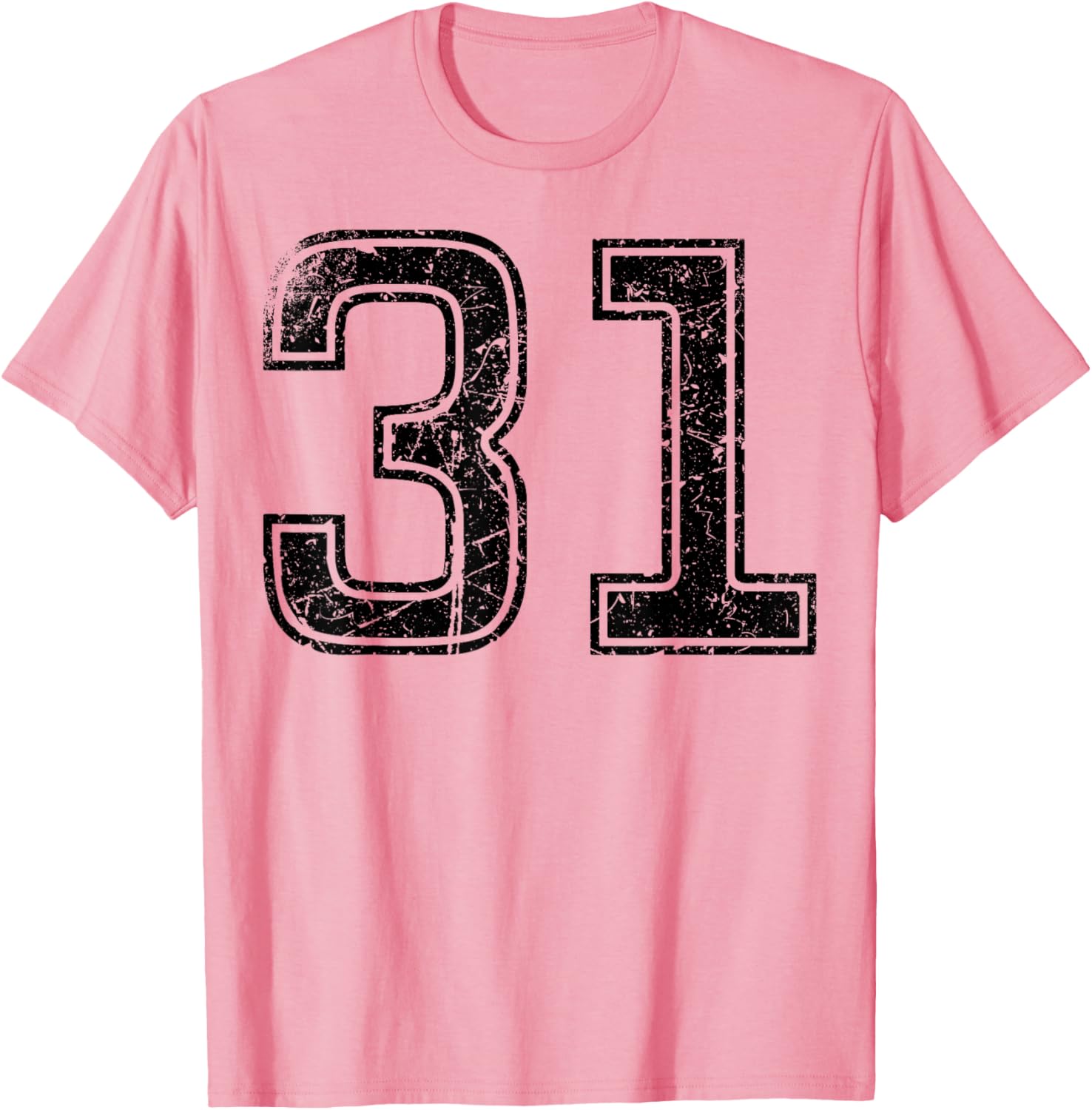 Vintage Sport Black Number 31 T-Shirt for Casual Style Enthusiasts - 8