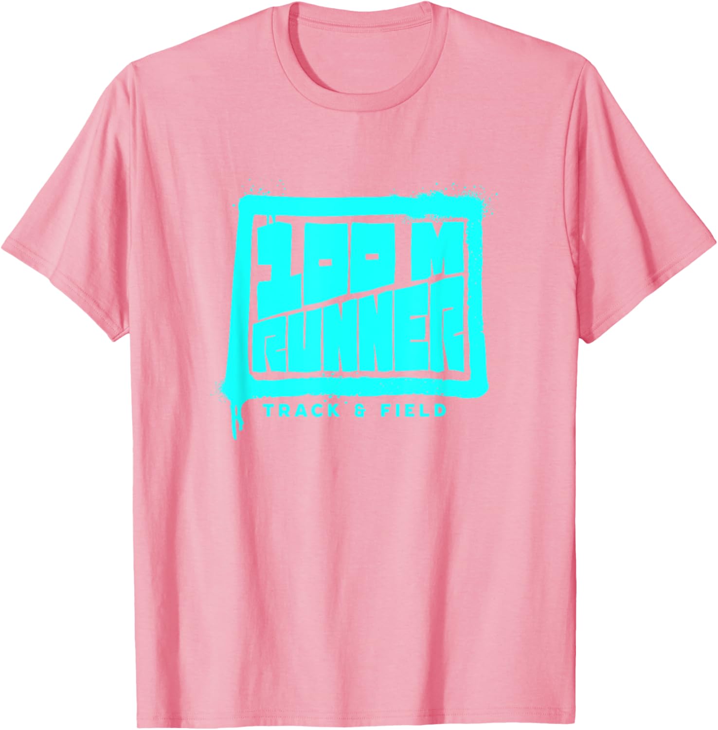 100 M Runner Track and Field T-Shirt for Athletes and Sports Fans - 5