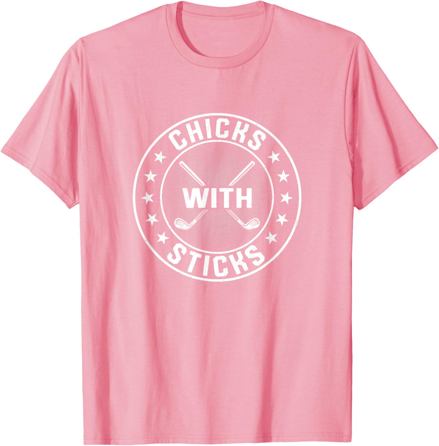 Chicks With Sticks Golf T-Shirt for Women – Fun Golfer Apparel - 29