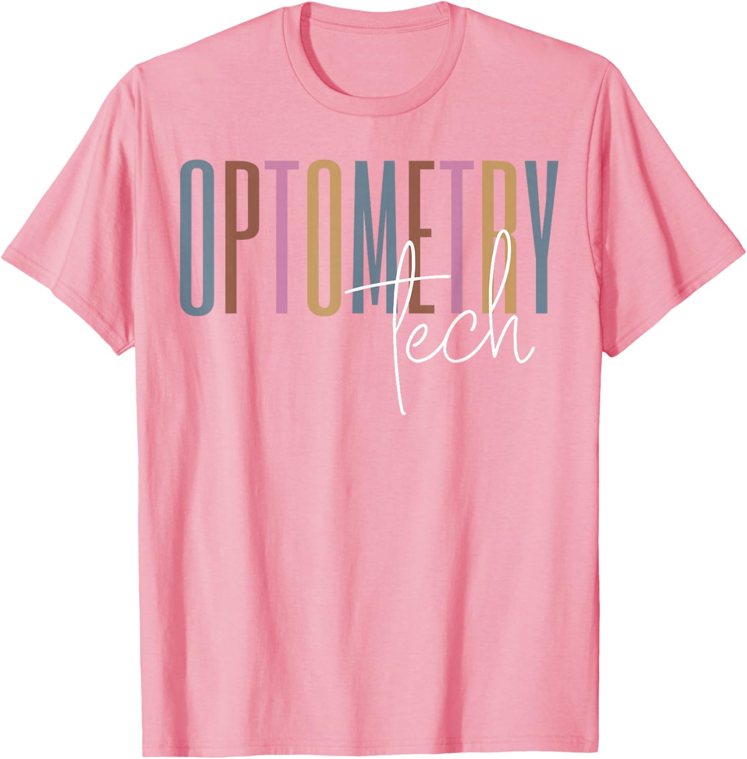 Retro Optometry Tech T-Shirt for Optometrists and Ophthalmologists - 4