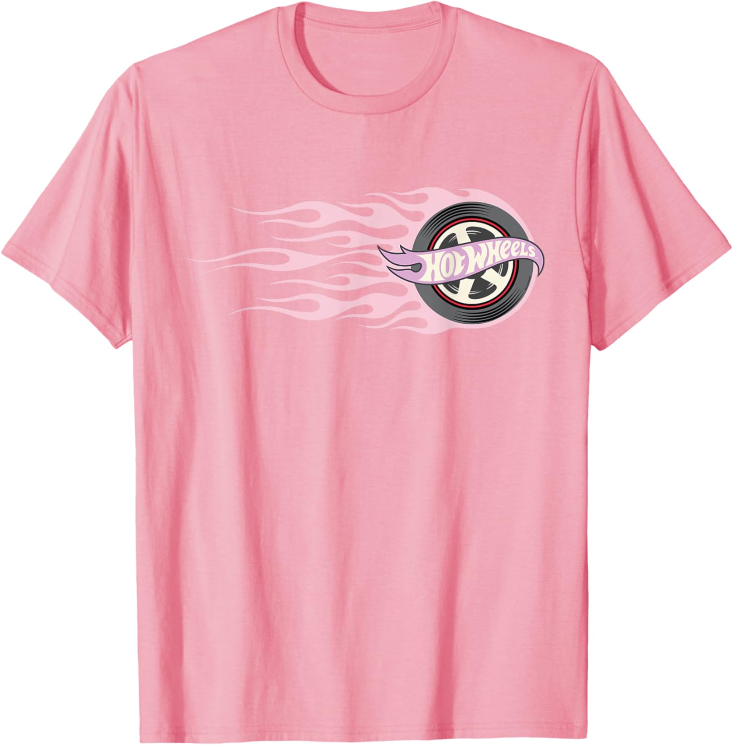 Hot Wheels Pink Flaming Tire T-Shirt for Fun and Stylish Adventures - 18