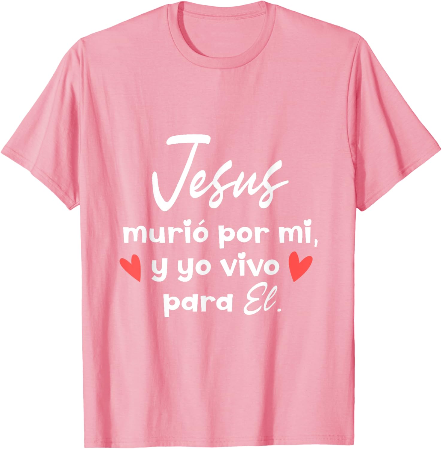 Inspirational Jesus Died For Me Christian T-Shirt for Faithful Living - 17