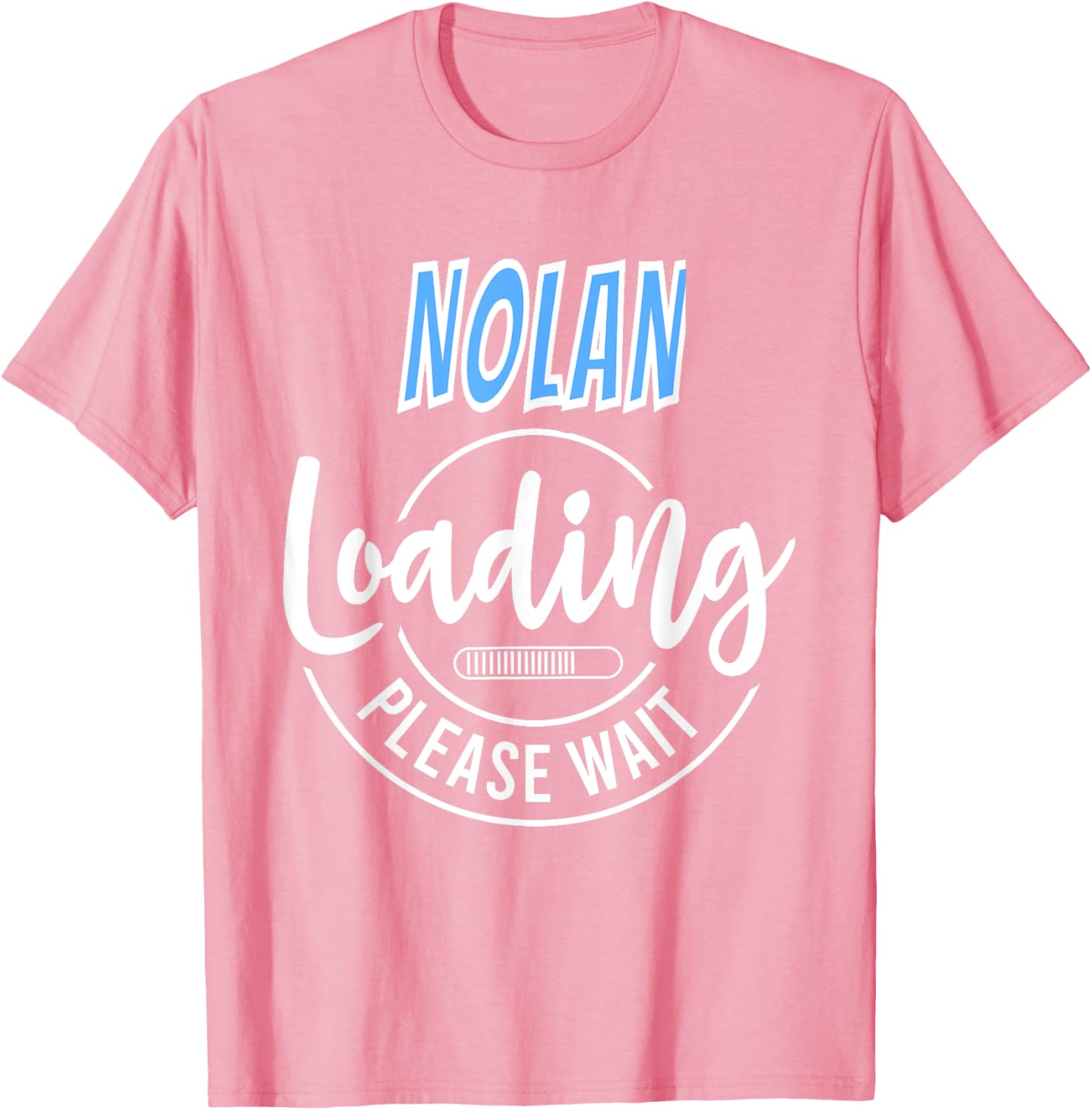 Nolan Custom Personalized Baby Boy Loading T-Shirt for Baby Showers - 19