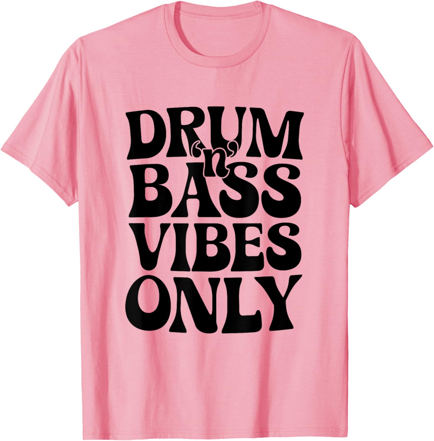 Drum N Bass Vibes Only Groovy EDM Rave T-Shirt for Music Lovers - 8