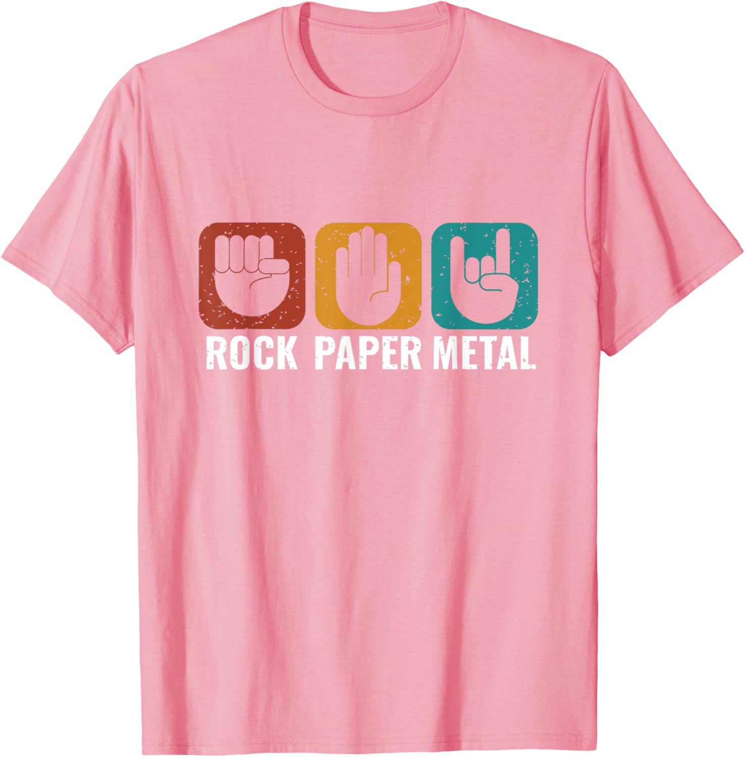 Rock Paper Metal T-Shirt for Metal Fans - Ultimate Music Lover Gift - 12