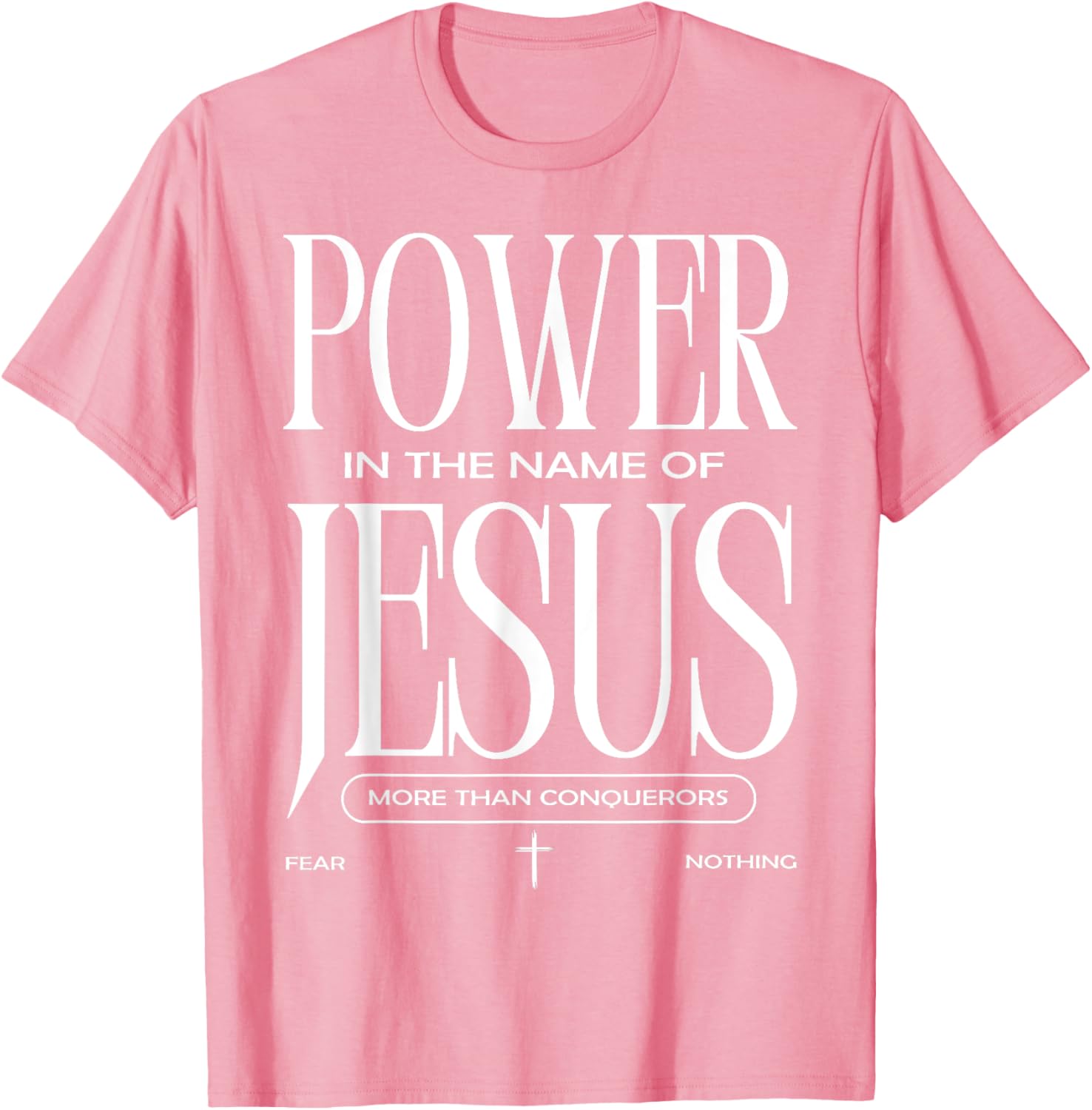 Power In The Name Of Jesus T-Shirt Faith Inspired Christian Apparel - 16