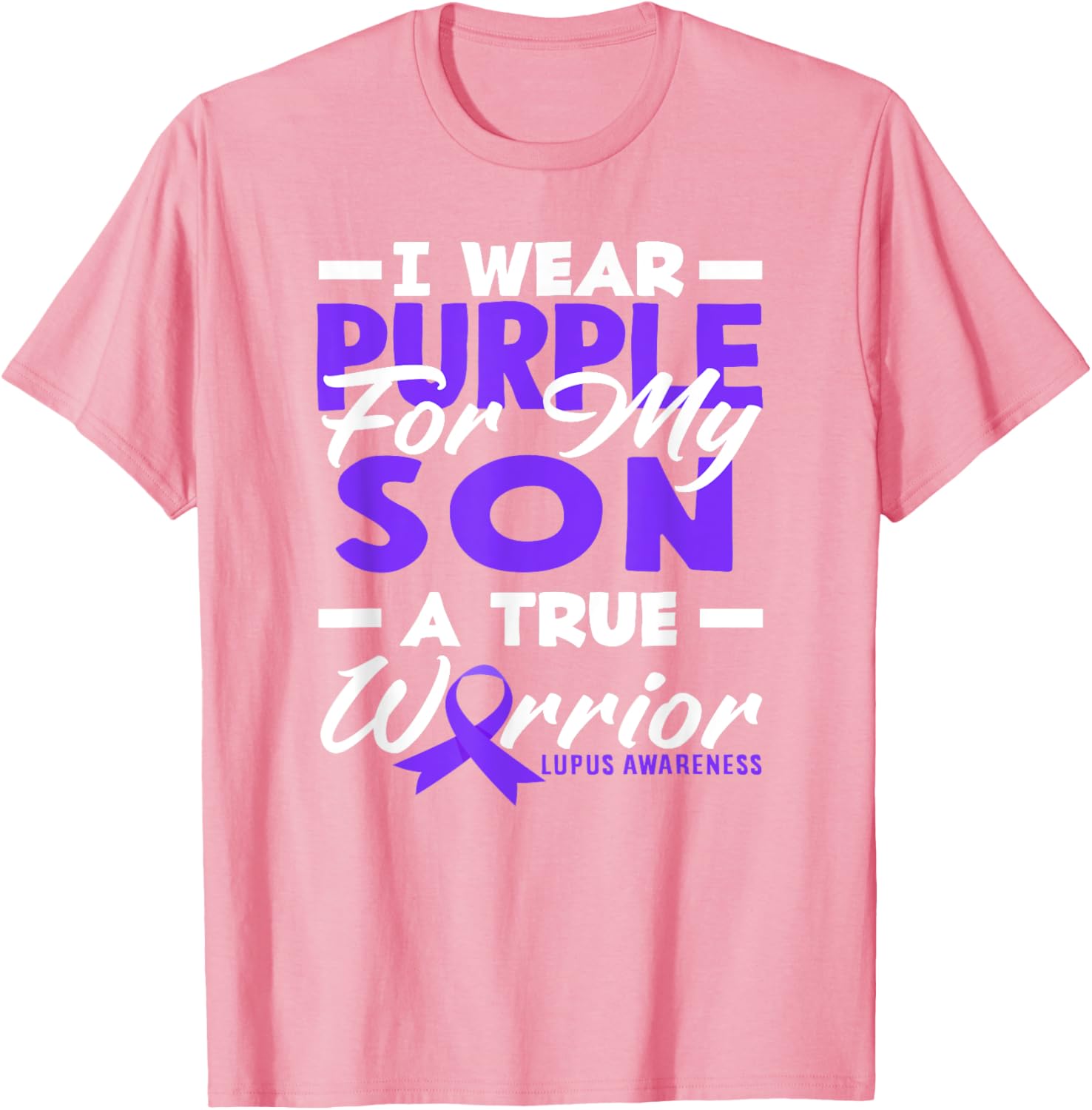 Wear Purple for Lupus Awareness T-Shirt for Proud Moms and Warriors - 23