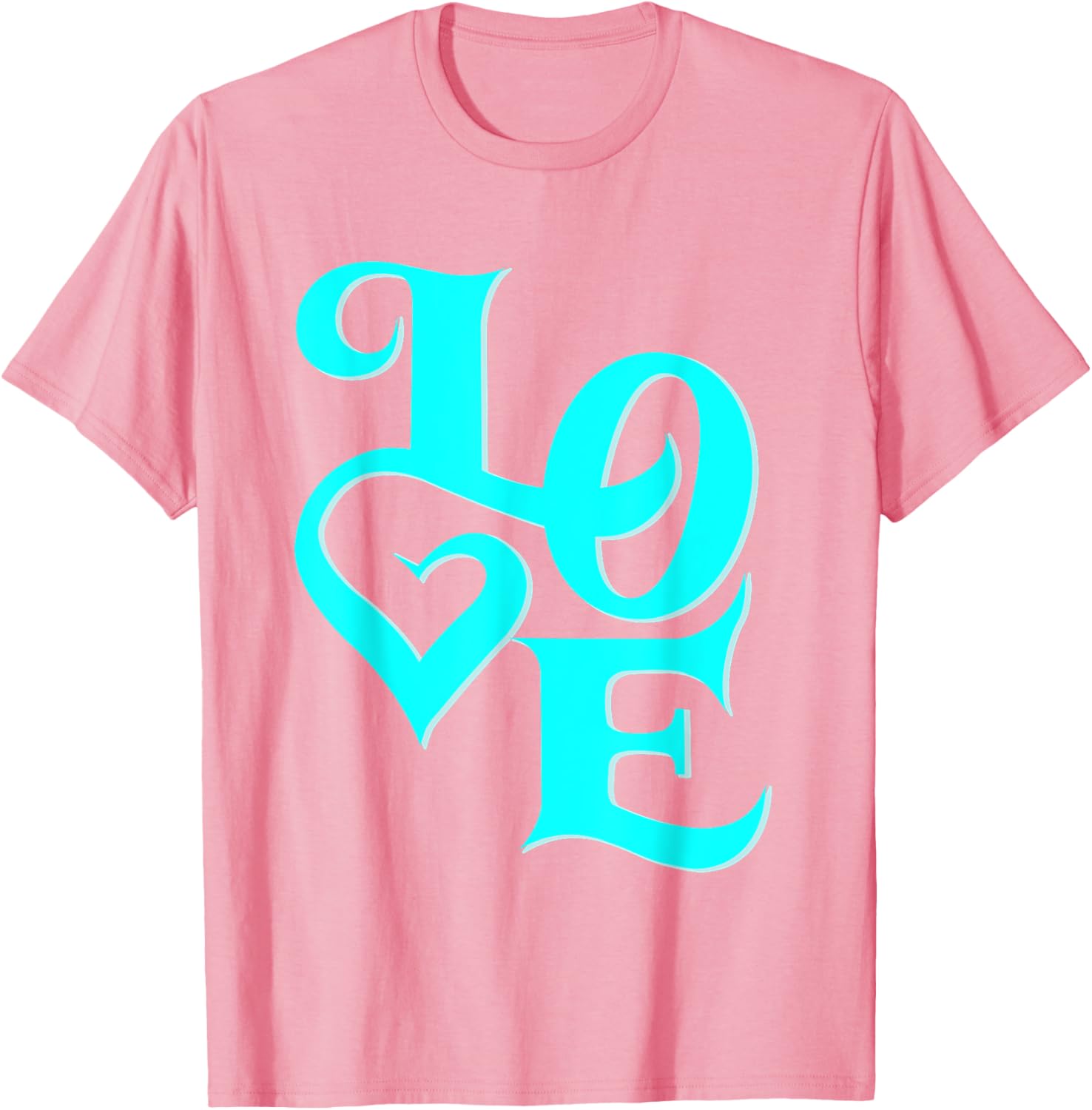 Stylish Turquoise Graphic T-Shirt Perfect for Fashionable Outfits - 19