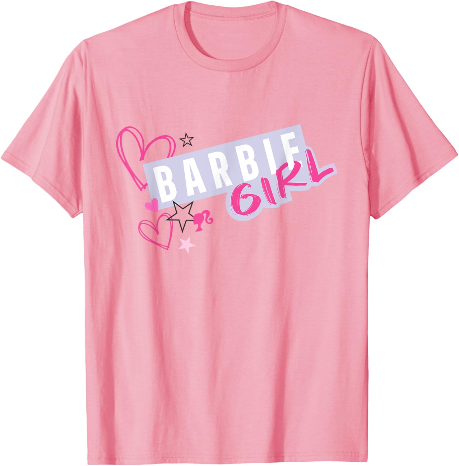 Barbie Girl and Hearts T-Shirt for Fun Fashionable Outfits - 11