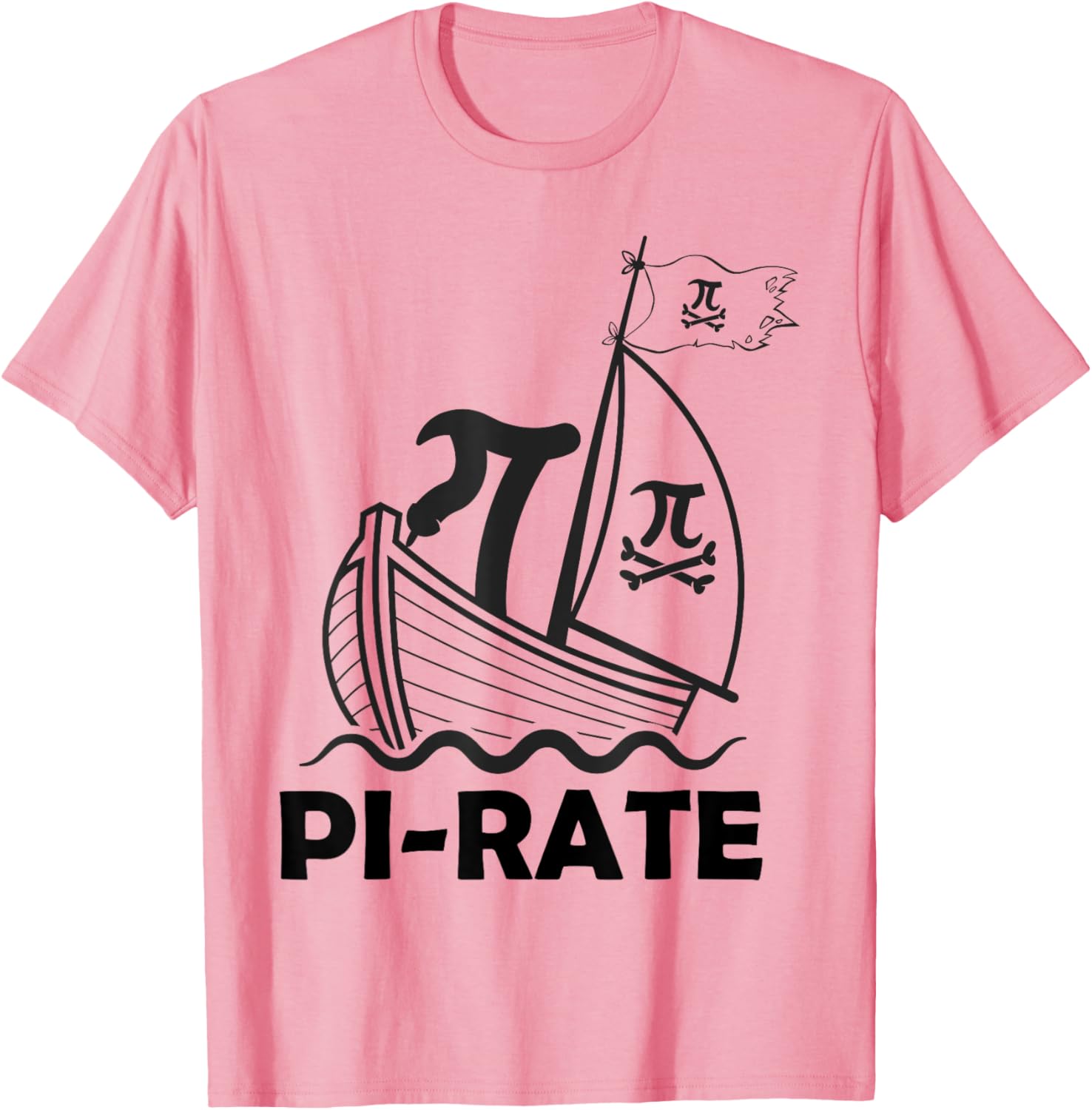Funny Pirate Math Teacher Pi Day T-Shirt for Math Lovers and Teachers - 3