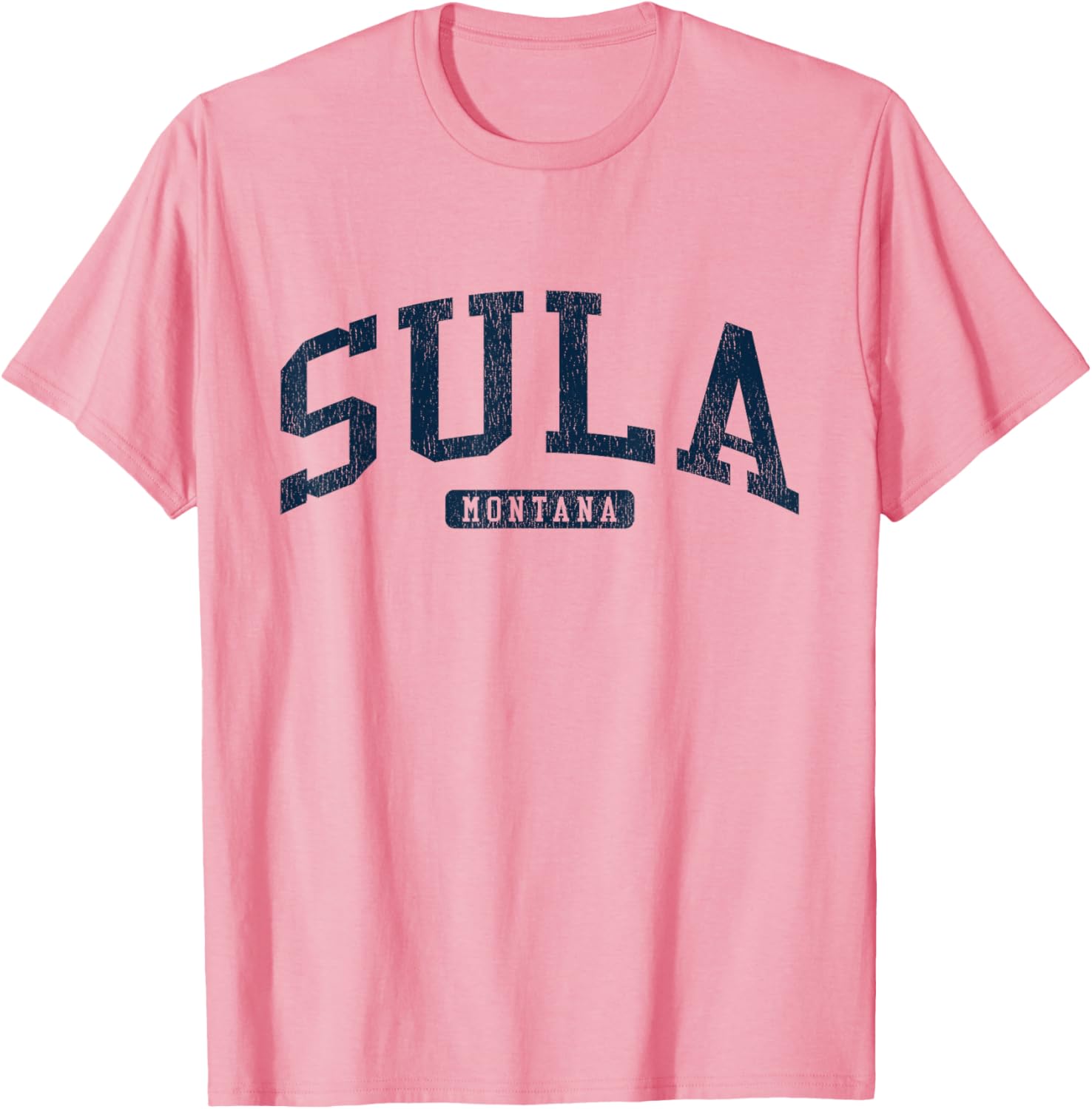 Sula Montana College University Style Blue T-Shirt for Casual Wear - 1