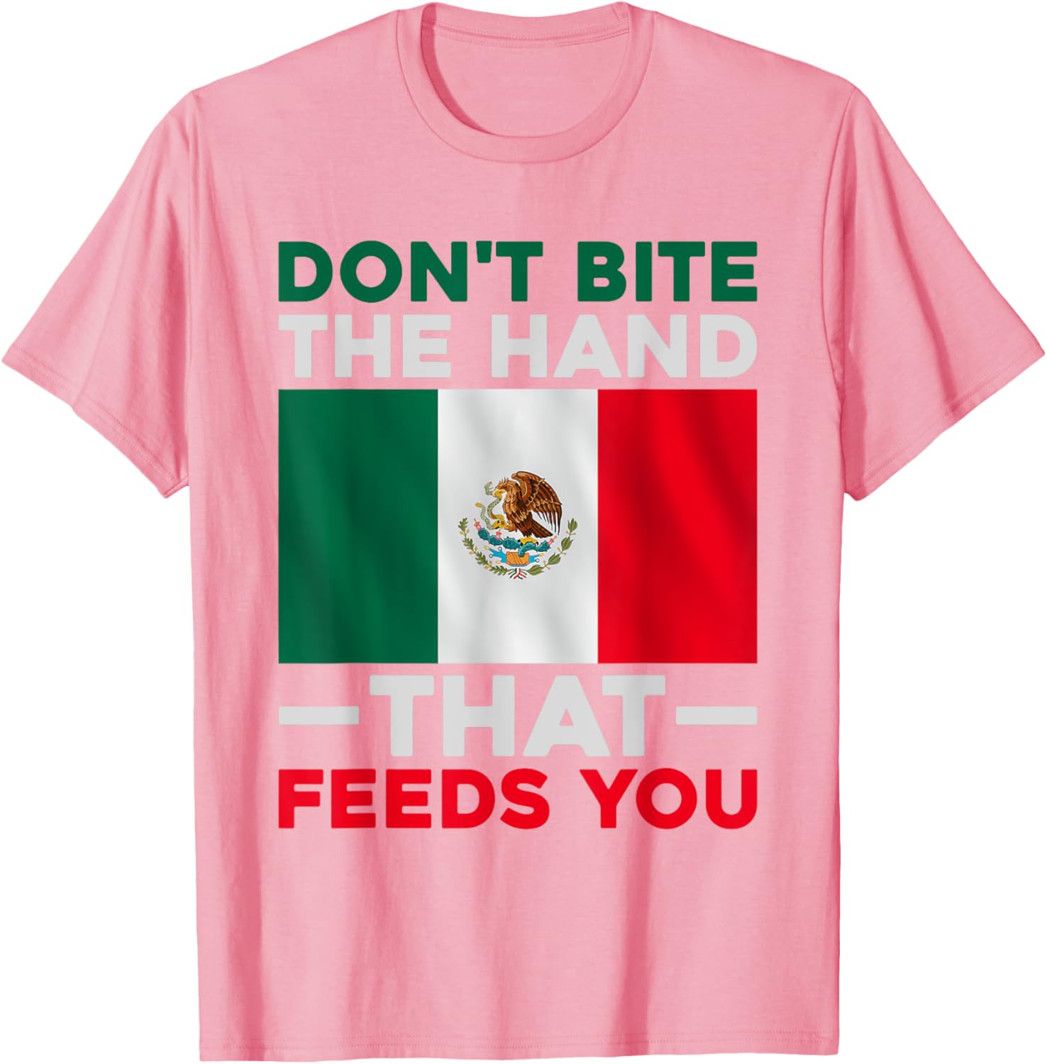 Don't Bite the Hand That Feeds You Immigration Ice Raids T-Shirt - 24