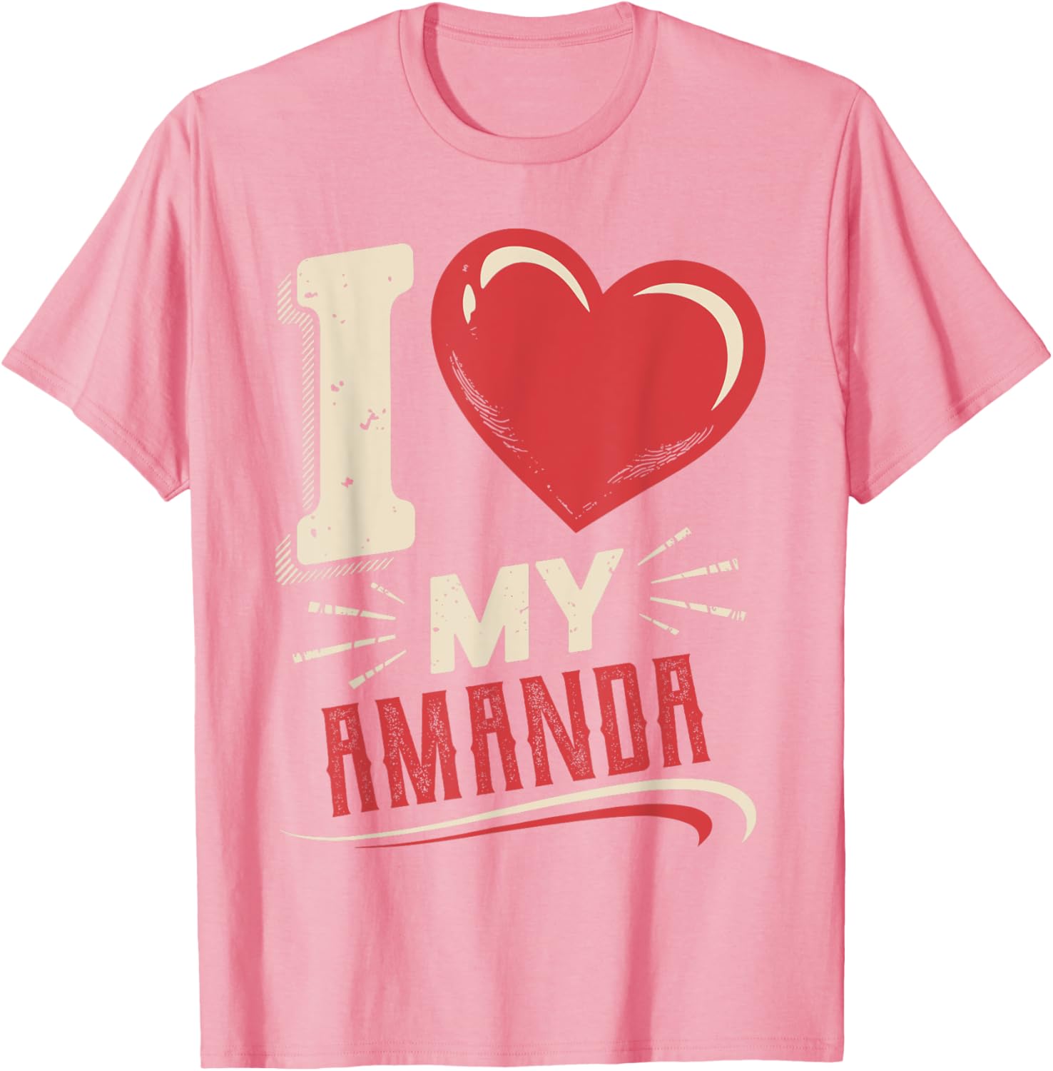 I Love My AMANDA T-Shirt Perfect Gift for AMANDA - Stylish and Fun Design - 10