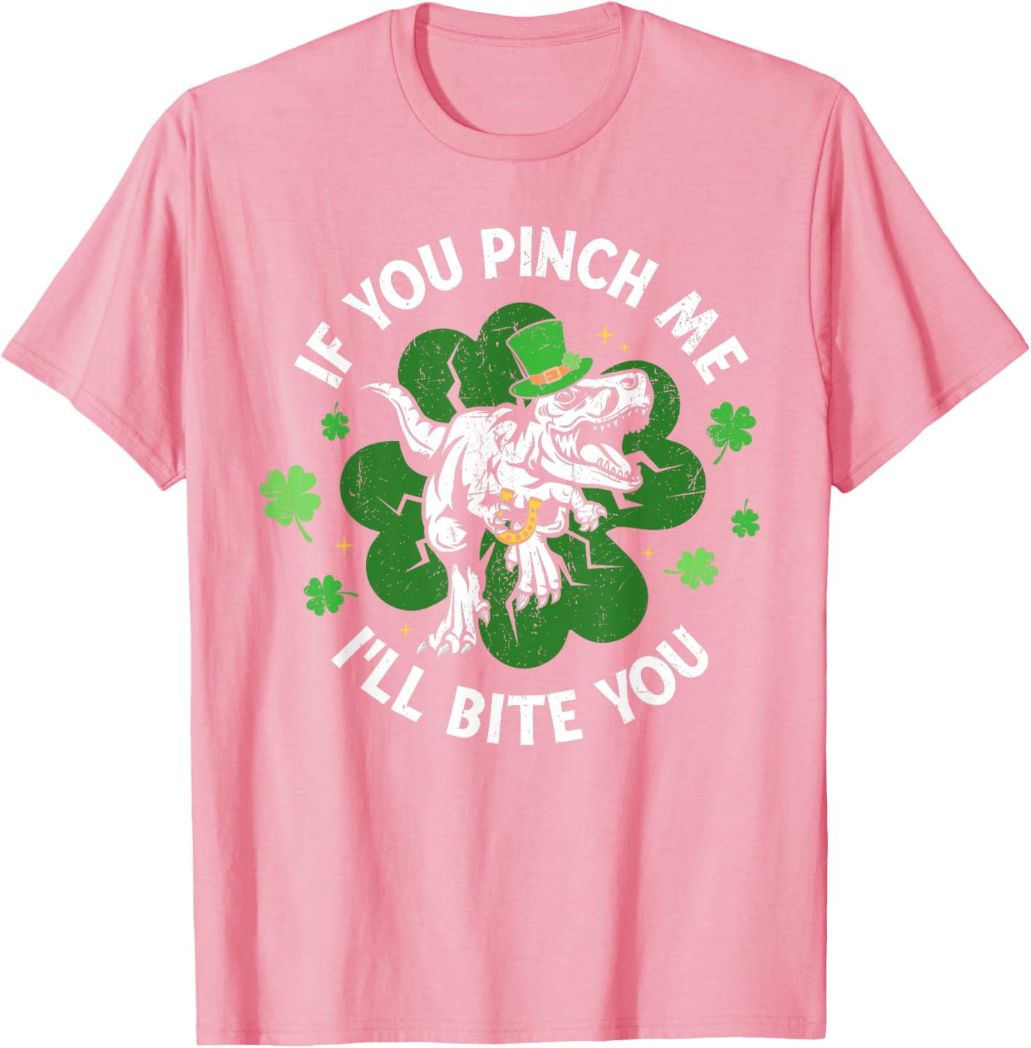 Funny Dinosaur T-Shirt for Men and Women - If You Pinch Me I'll Bite You - 21