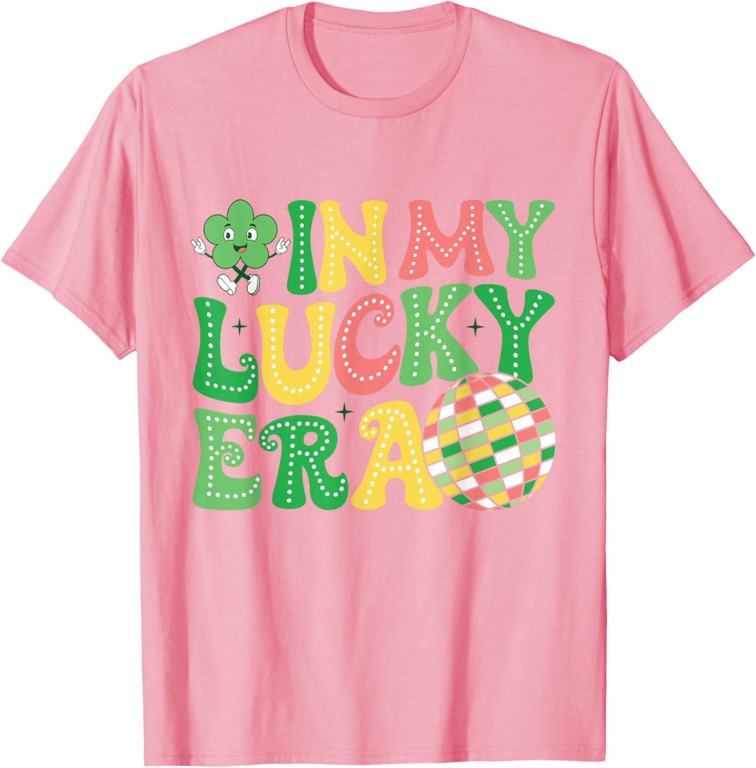 Funny St Patricks Day Shamrock T-Shirt for Kids - Lucky Era Design - 20