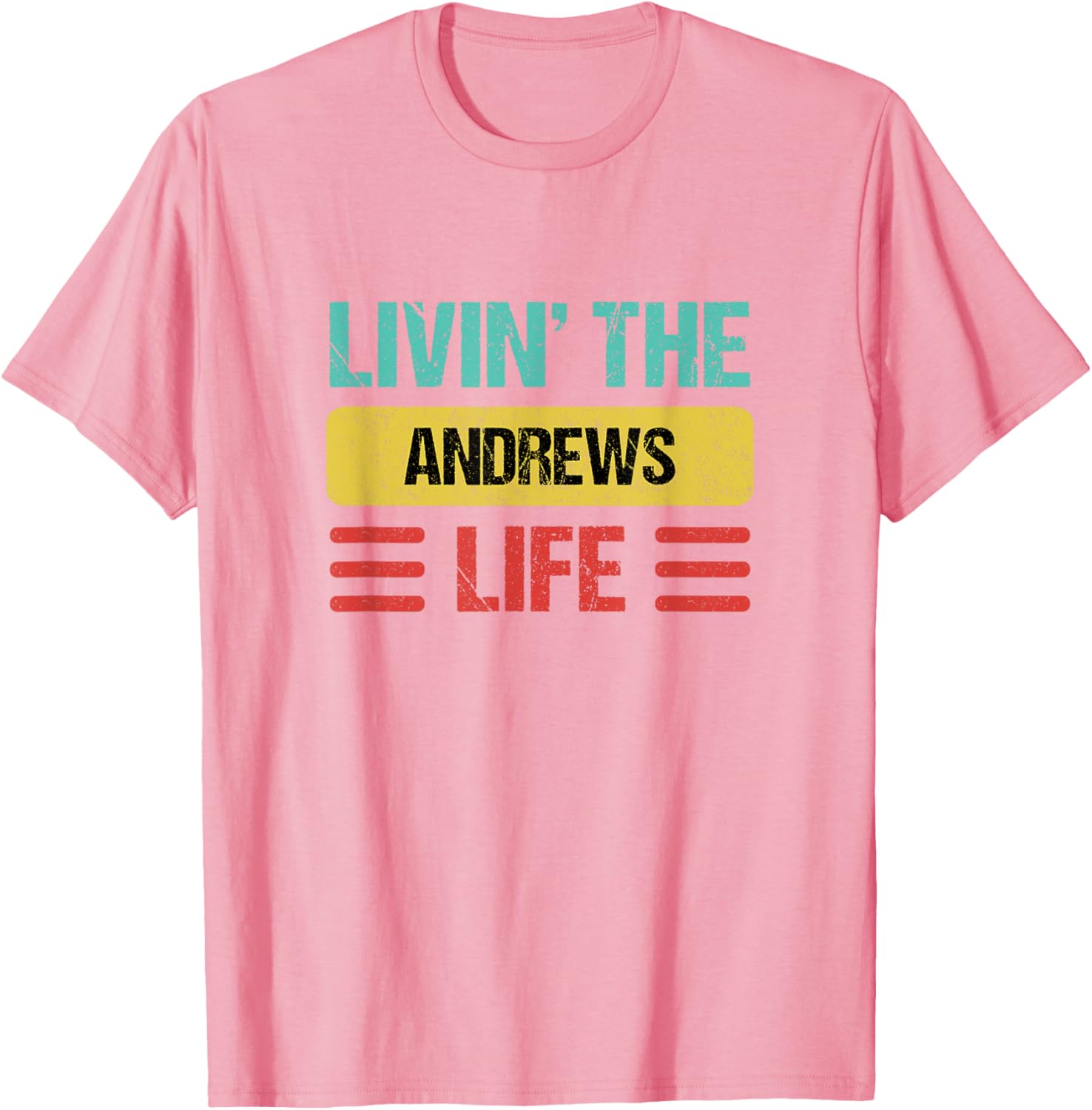 Personalized Andrews Name T-Shirt for Cool Casual Style and Fun - 11