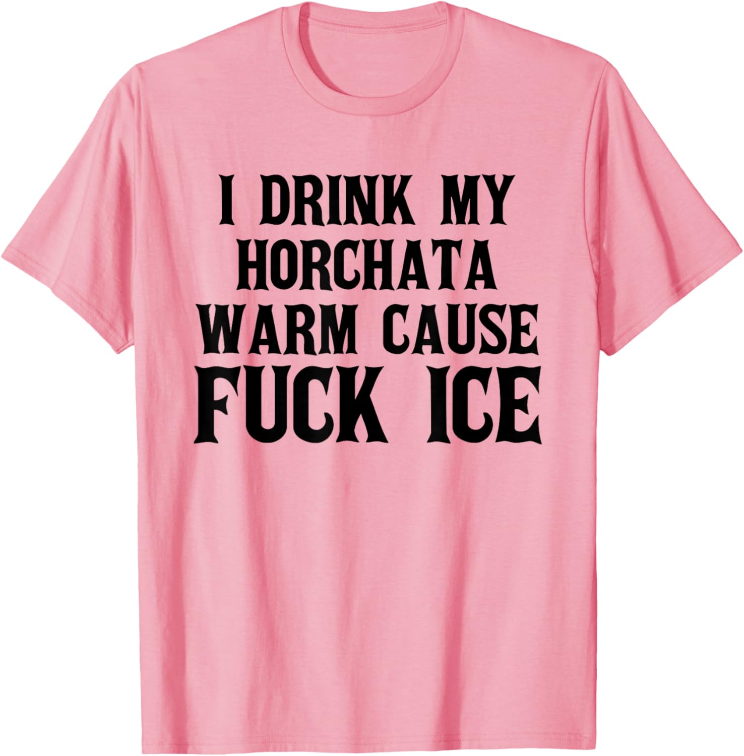 Warm Horchata Protest T-Shirt - Unique Ice Deportation Statement Apparel - 8