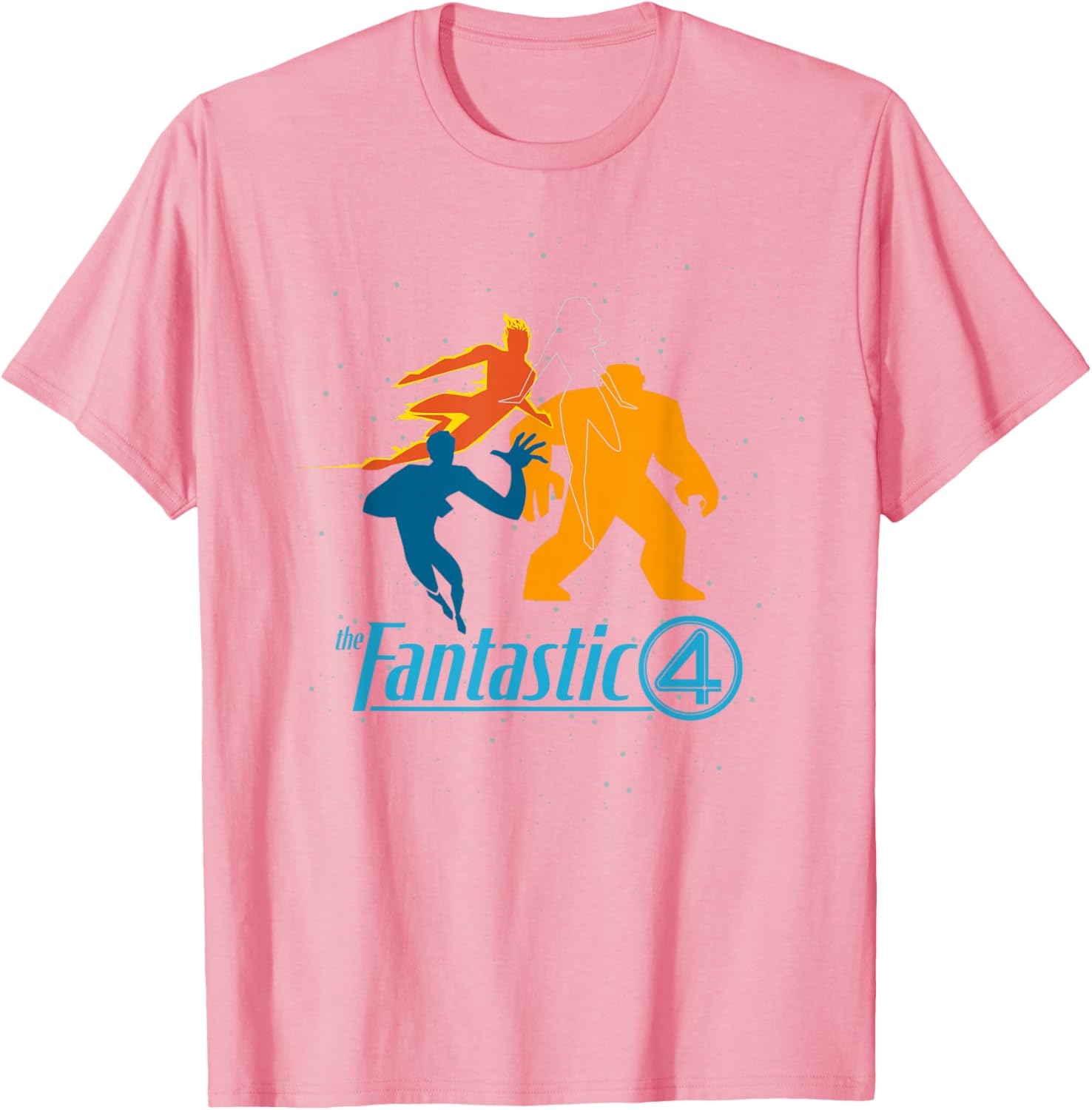 Marvel Studios Fantastic Four Team Logo T-Shirt for Fans and Collectors - 24