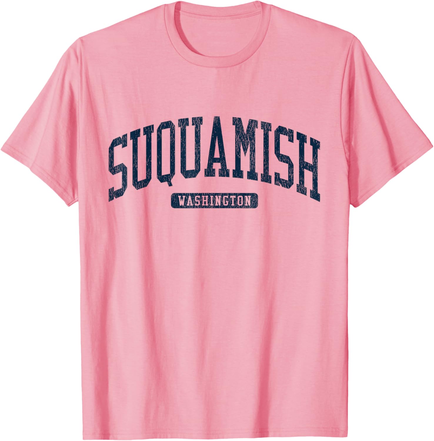 Suquamish Washington College University Blue T-Shirt for Casual Wear - 10