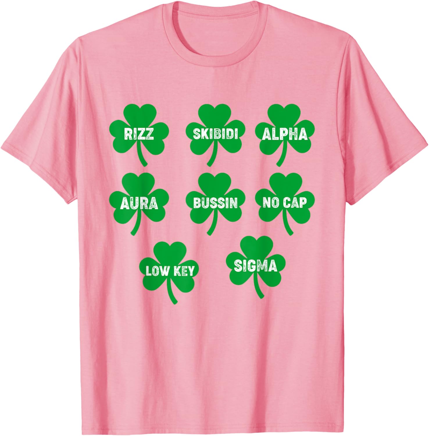 Funny Skibidi St. Patrick's Day Clover T-Shirt for Festive Celebration - 2