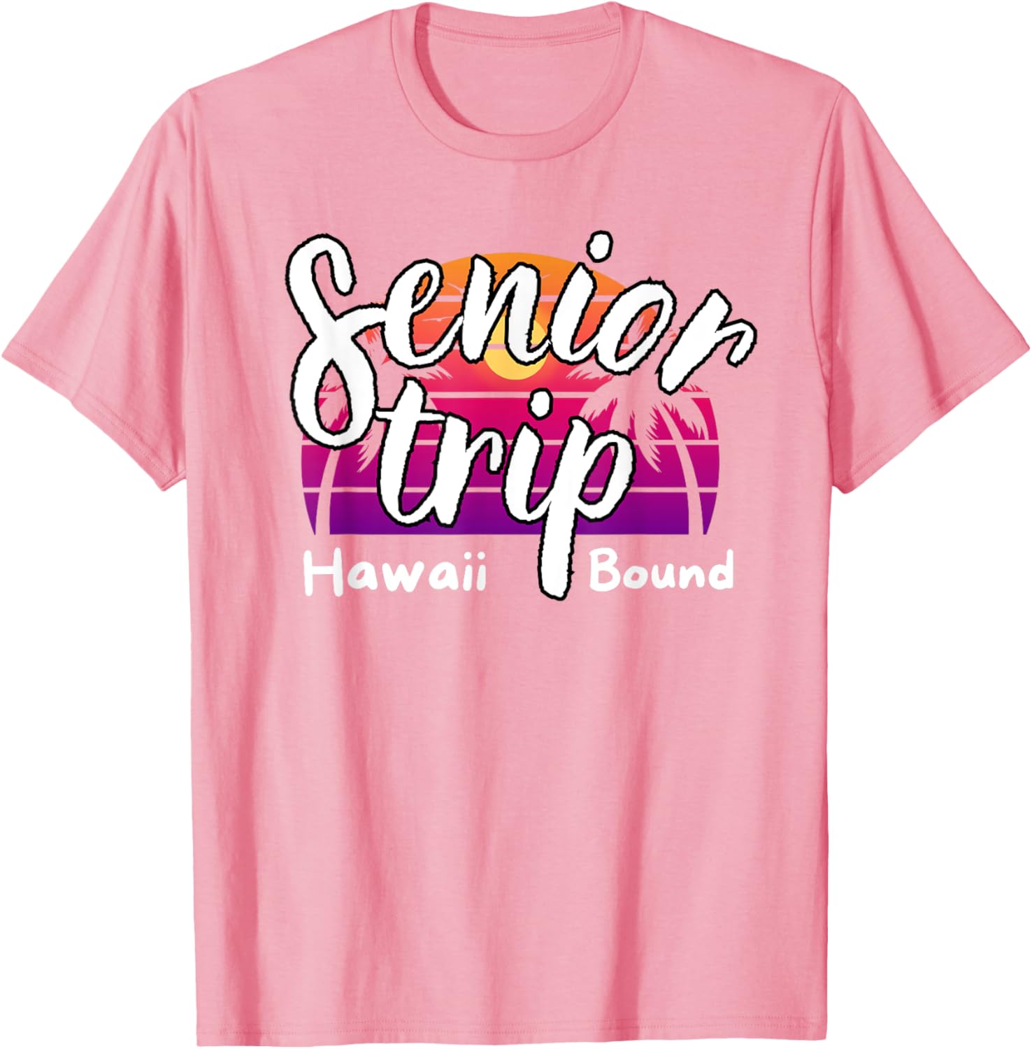 Senior Trip Hawaii Bound Tropical Family Vacation T-Shirt 2025 - 19