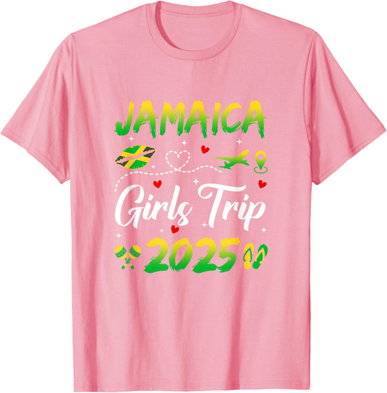 Jamaica Girls Trip 2025 Summer Matching T-Shirts for Fun Getaways - 9