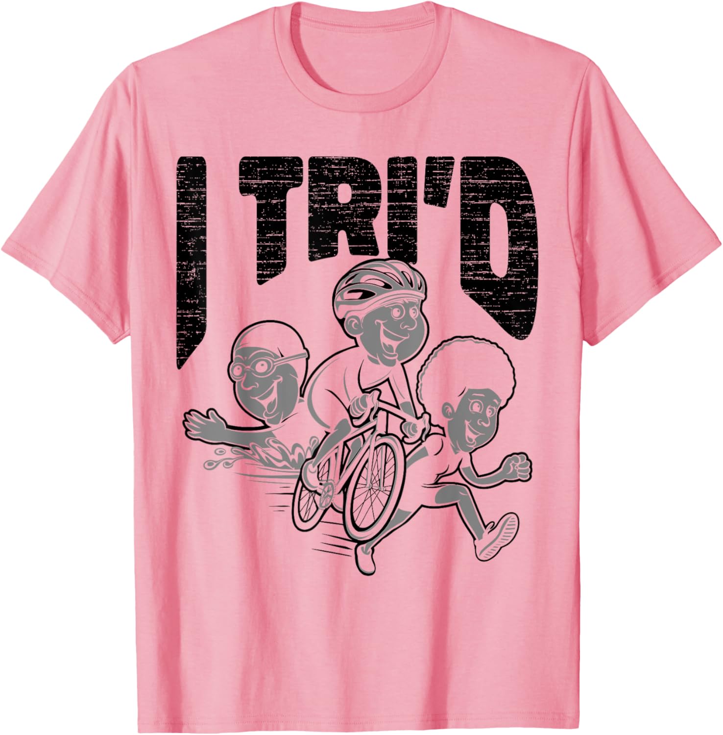 I Tri'd Triathlon Ultra Runner T-Shirt for Passionate Marathoners - 14