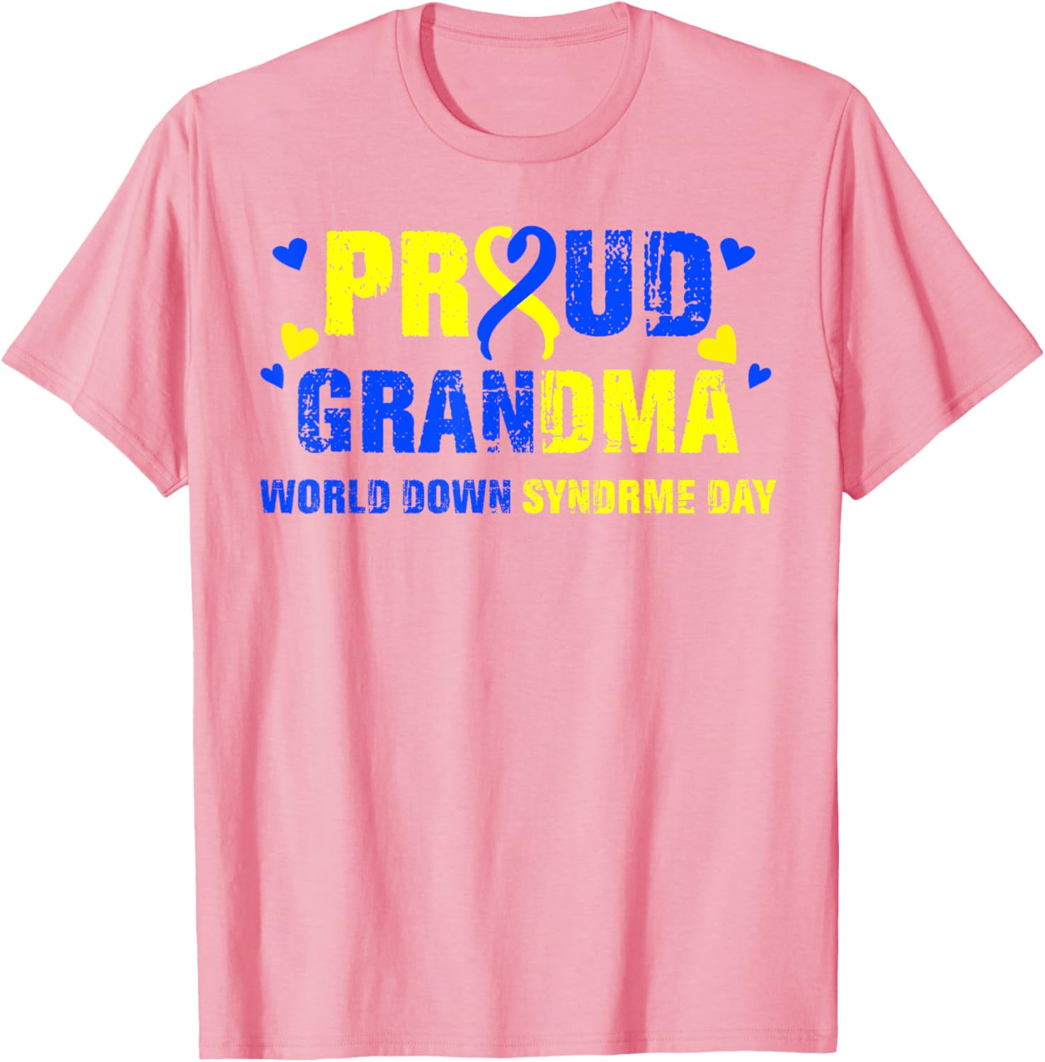 Down Syndrome Grandma Awareness T-Shirt for Proud Family Members - 7