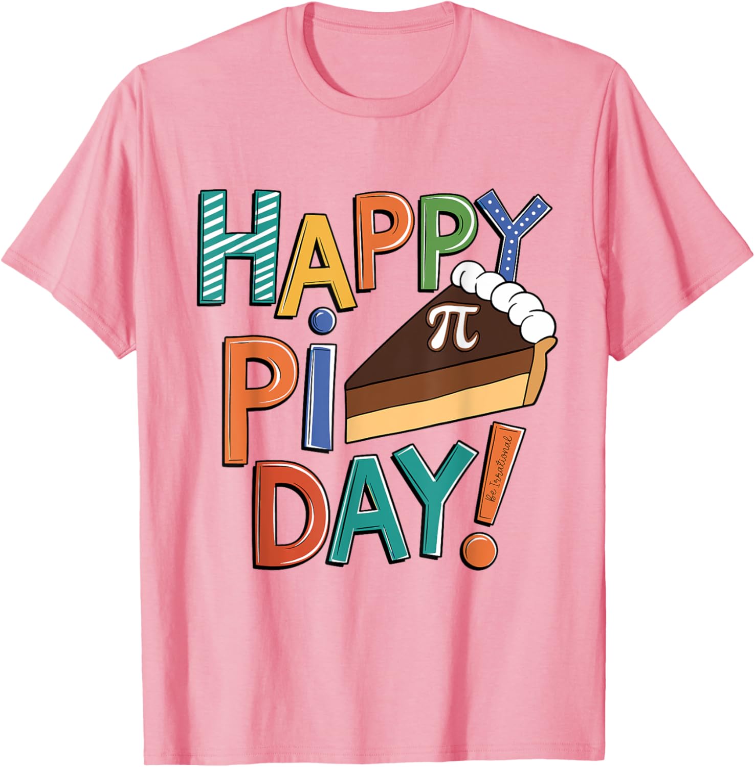 Happy Pi Day 3.14 Math Humor T-Shirt for Teachers and Kids - 6