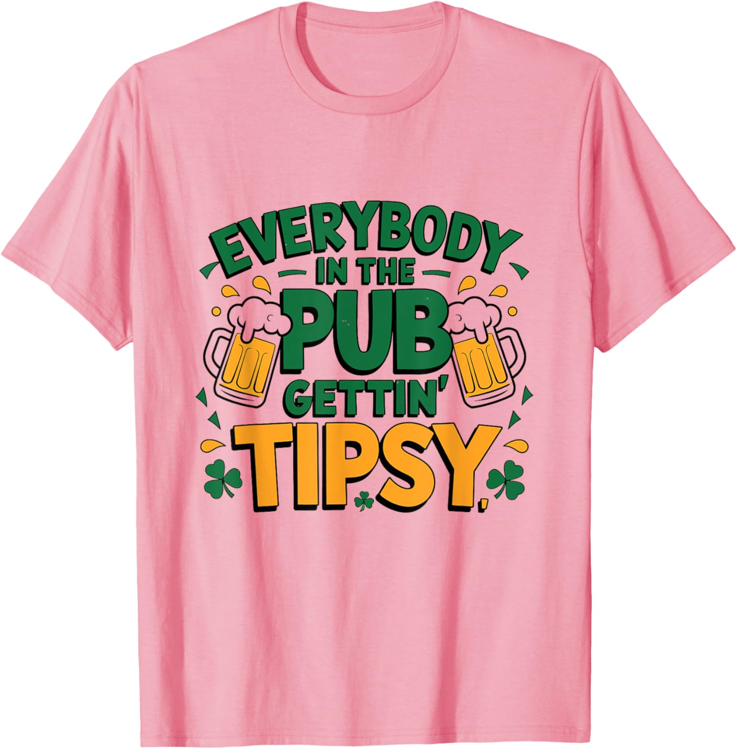 Tipsy Irish St Patrick's Day T-Shirt for Fun Pub Celebrations - 2