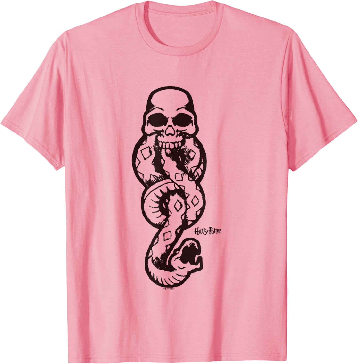 Harry Potter Dark Mark Tonal Logo T-Shirt for Fans of the Wizarding World - 9