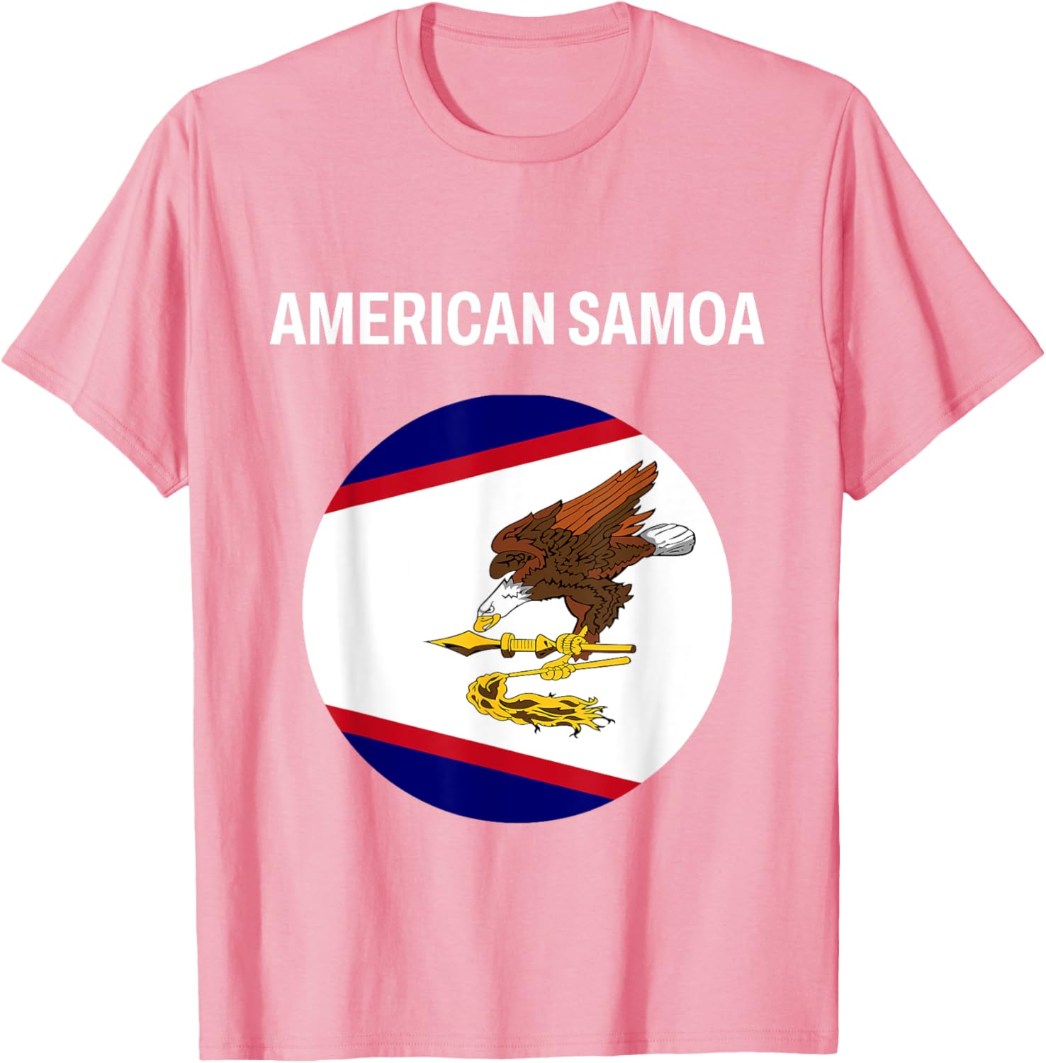 American Samoa Flag Modern T-Shirt for Stylish Casual Wear - 9