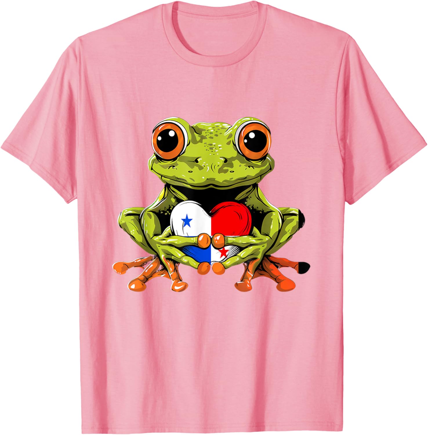 Panama Toad Frog Heart T-Shirt Celebrating Panamanian Roots and Pride - 22