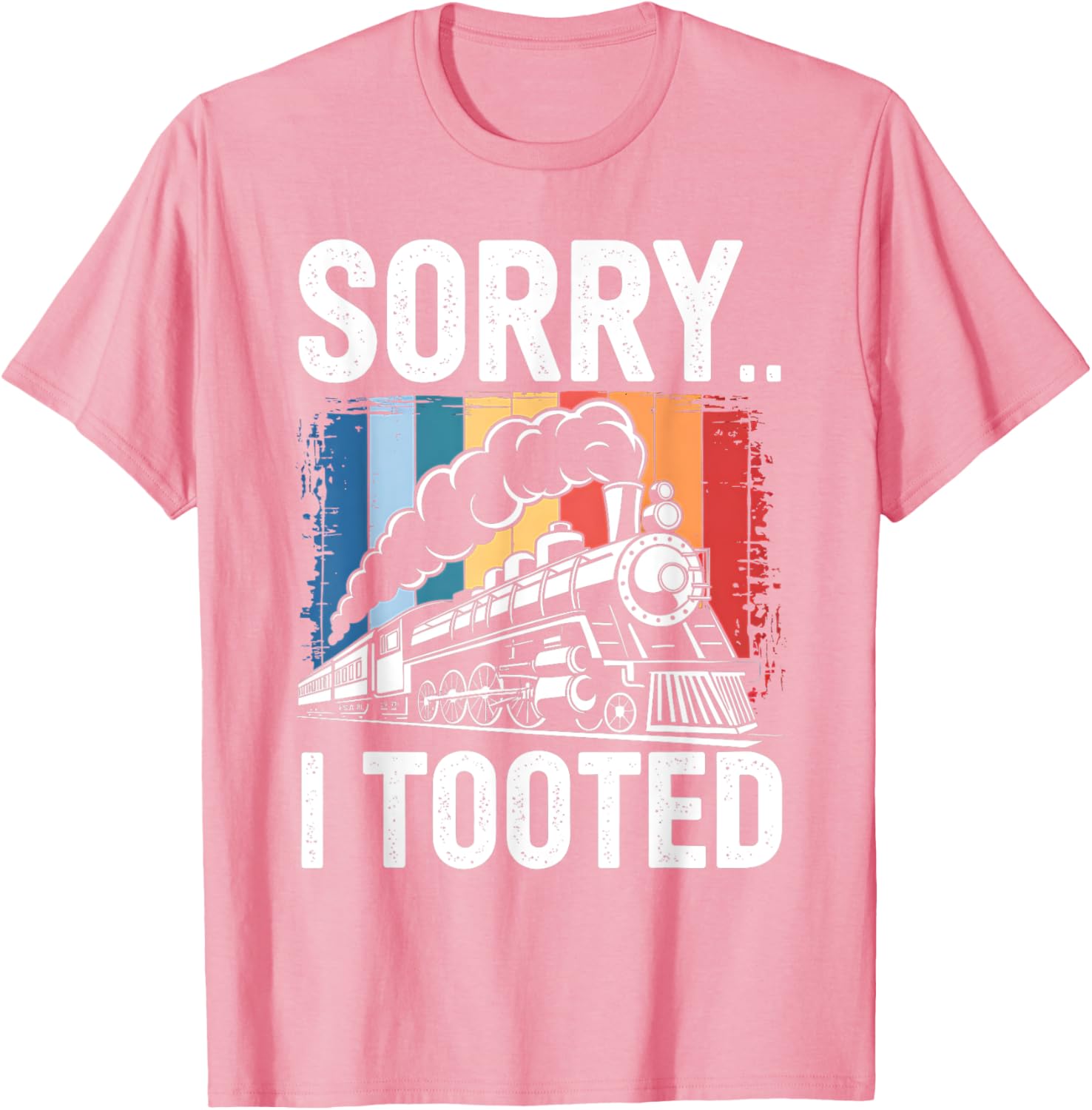 Funny Train Sorry I Tooted T-Shirt for Kids - Perfect Railroad Gift - 1