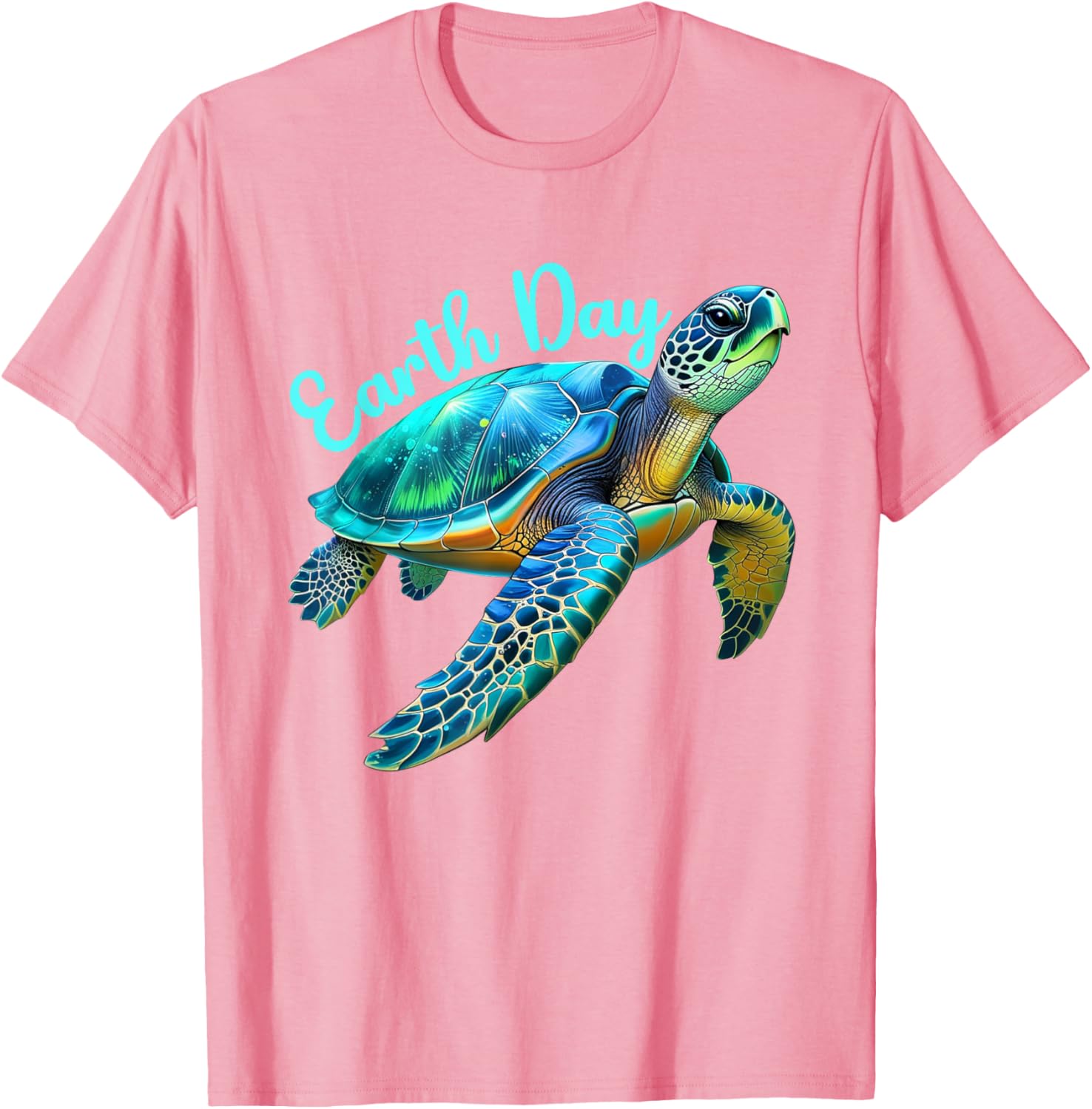 Sea Turtle Earth Day T-Shirt for Men and Women - Save the Planet! - 4