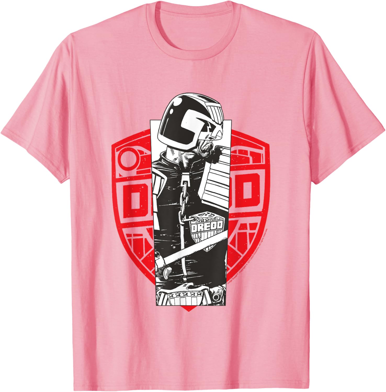 Judge Dredd Law Enforcer T-Shirt for Fans of 2000 AD Comics - 10