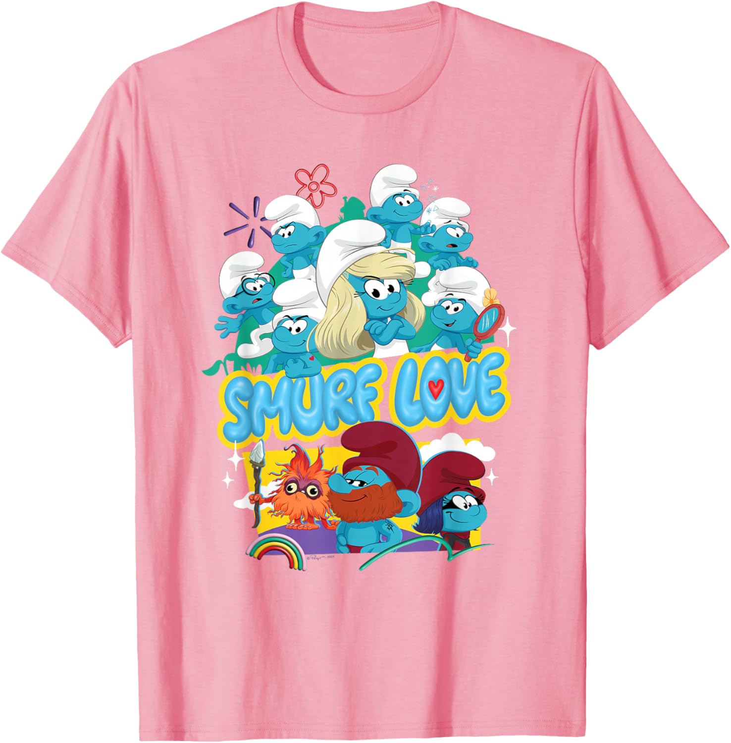 Smurfs Movie Smurf Love T-Shirt for Fun and Stylish Fans - 3
