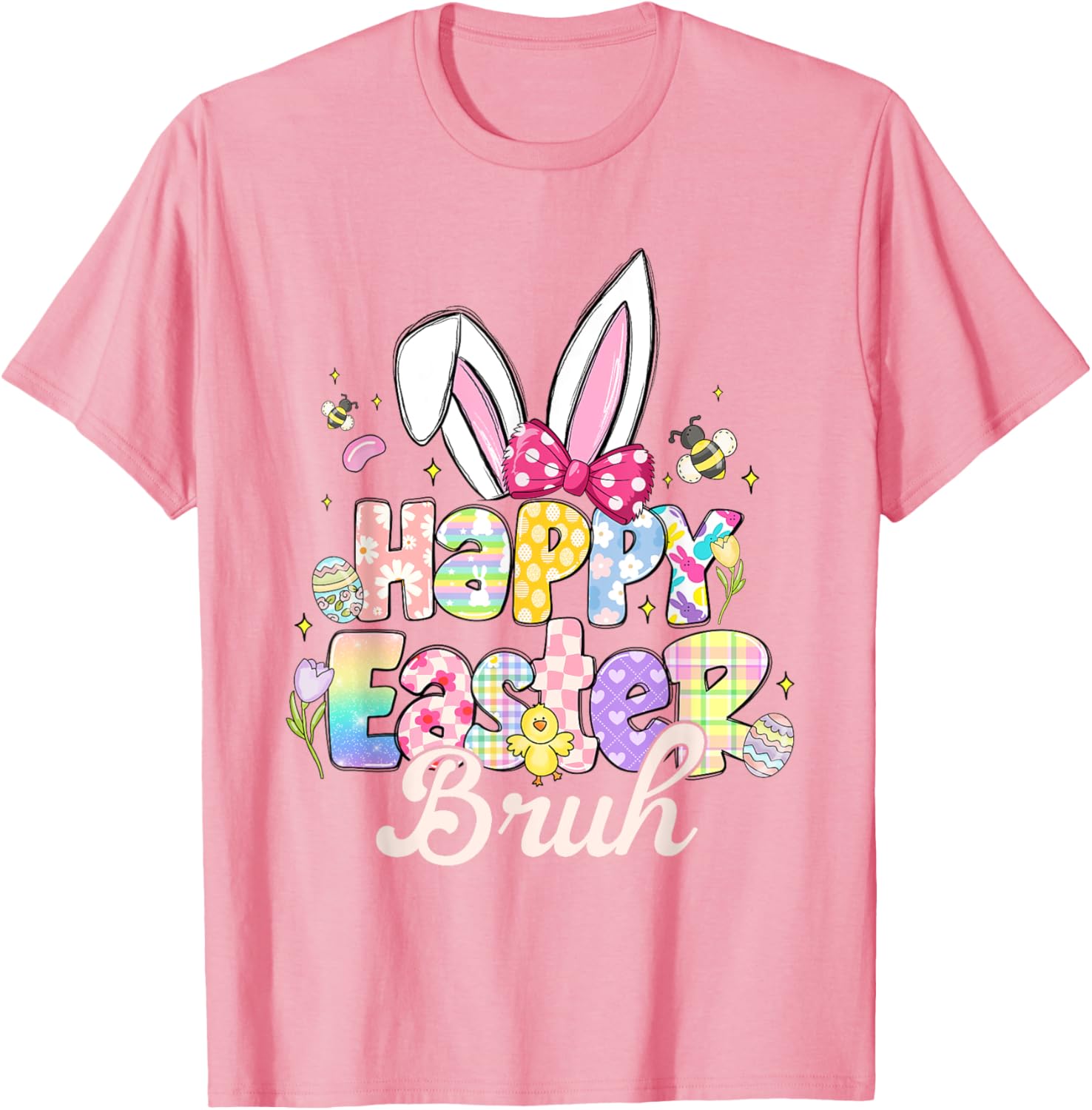 Funny Easter Bruh Meme T-Shirt for Bro Happy Spring Celebrations - 13