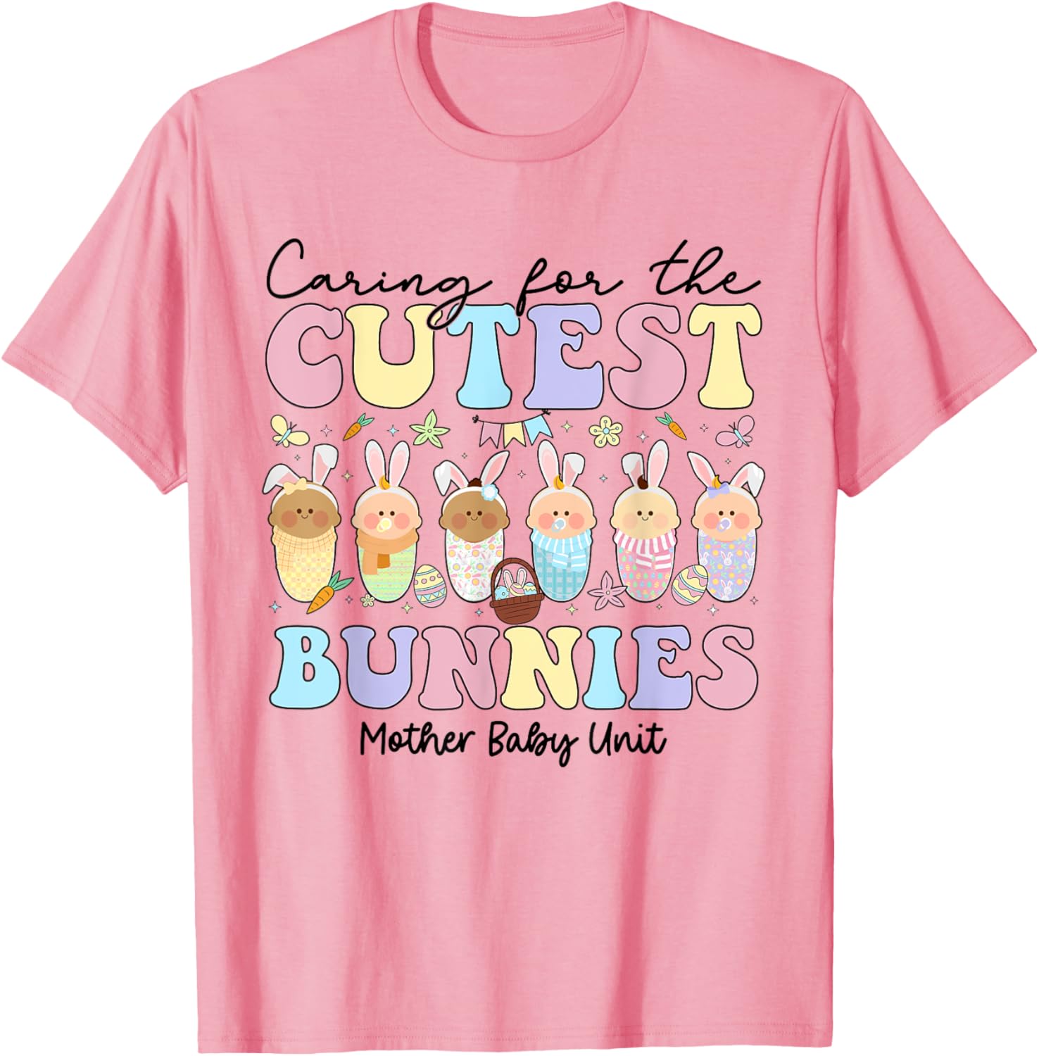 Adorable Easter Bunny T-Shirt for Mother and Baby - Perfect Spring Outfit - 1