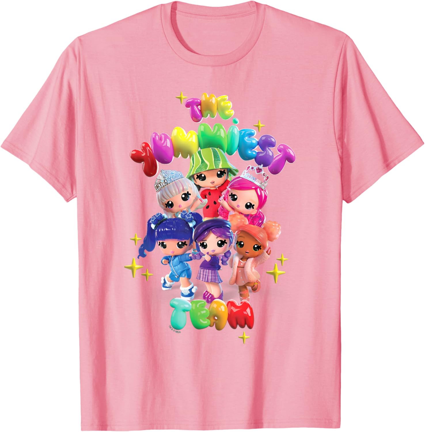 L.O.L Surprise Yummiland Sweet Team T-Shirt for Fun Fashion Fans - 3