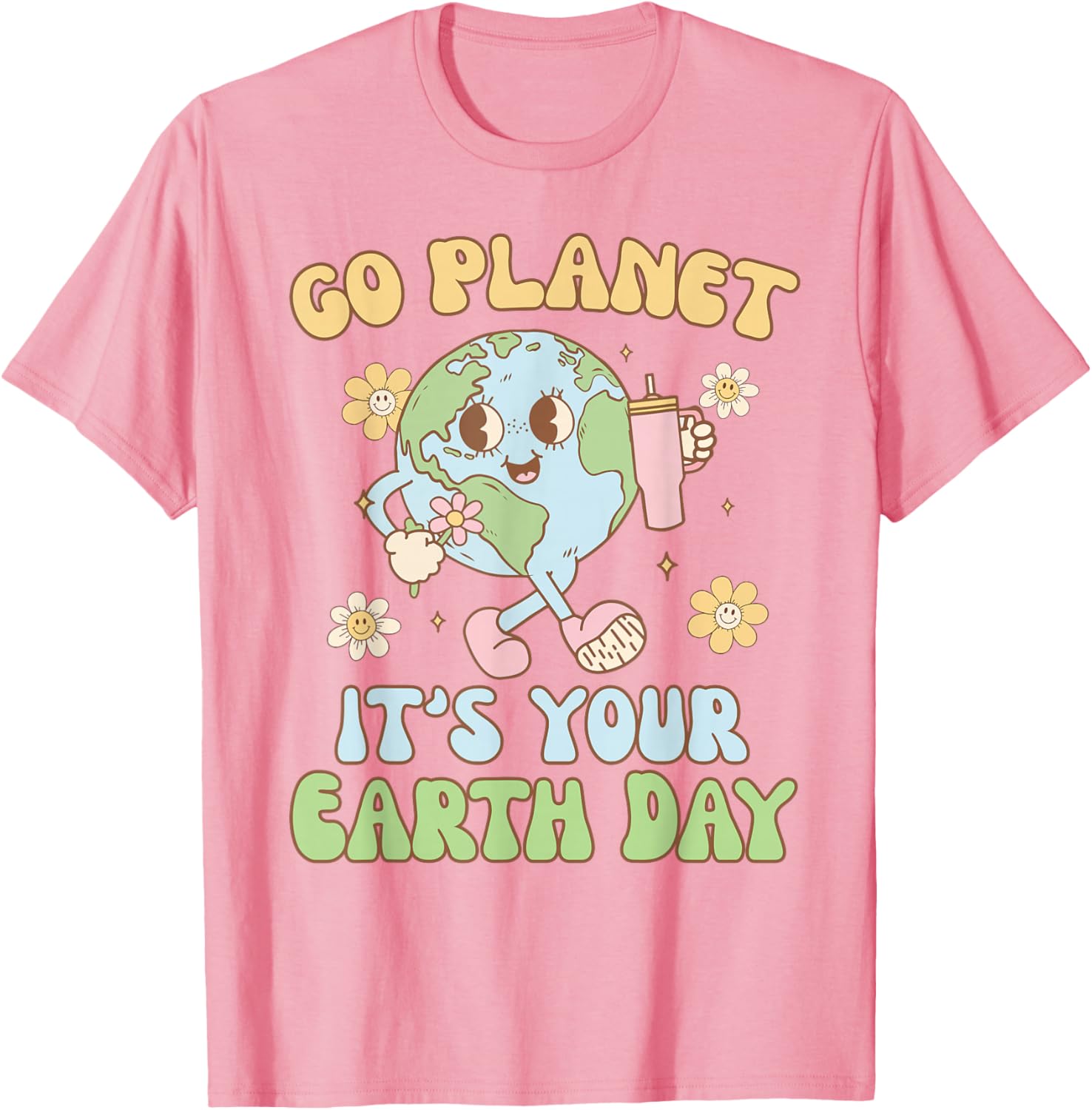 Earth Day 2025 Go Planet T-Shirt for Men, Women, and Kids - 13